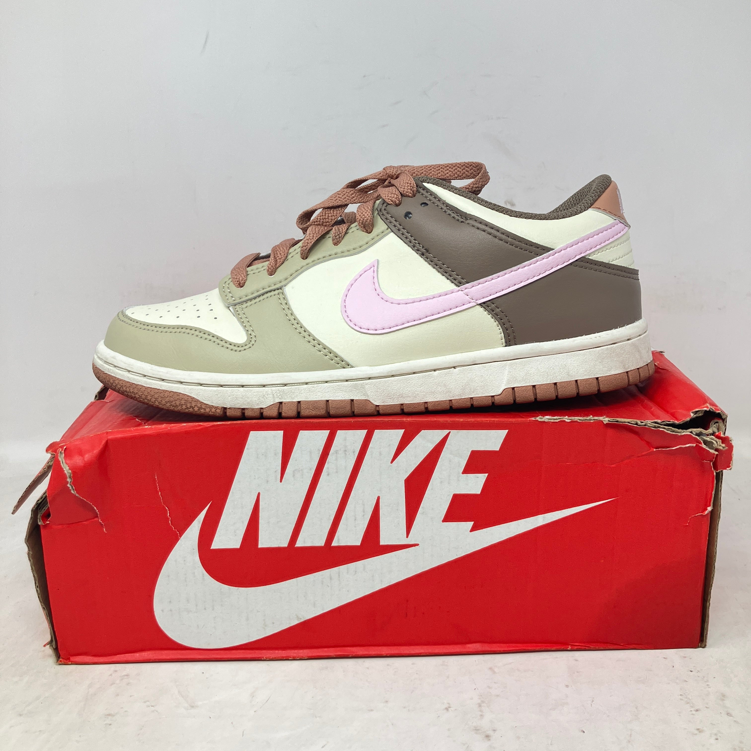 Nike Dunk Low Desert Khaki Pink Foam