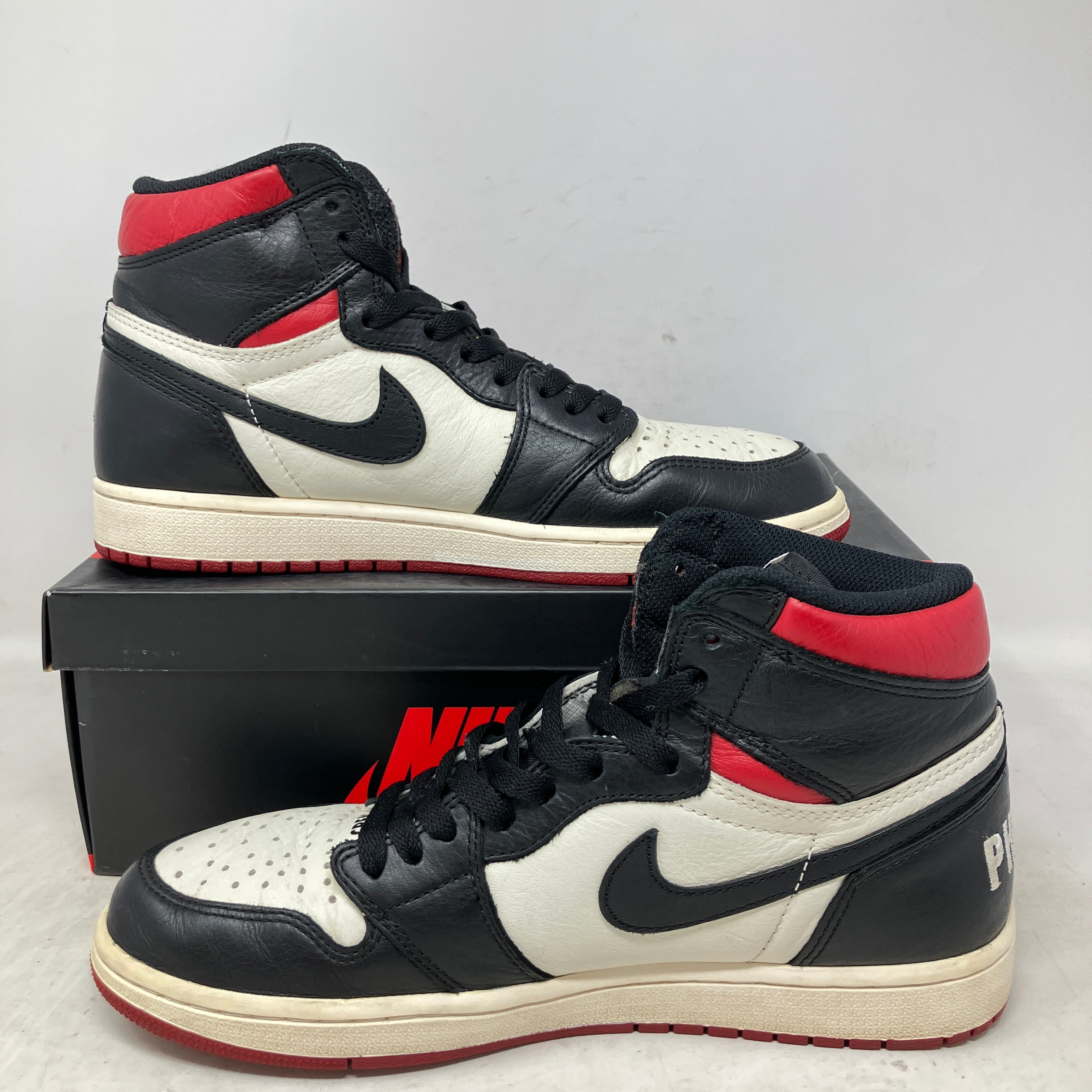 Jordan 1 Retro High Not for Resale Varsity Red