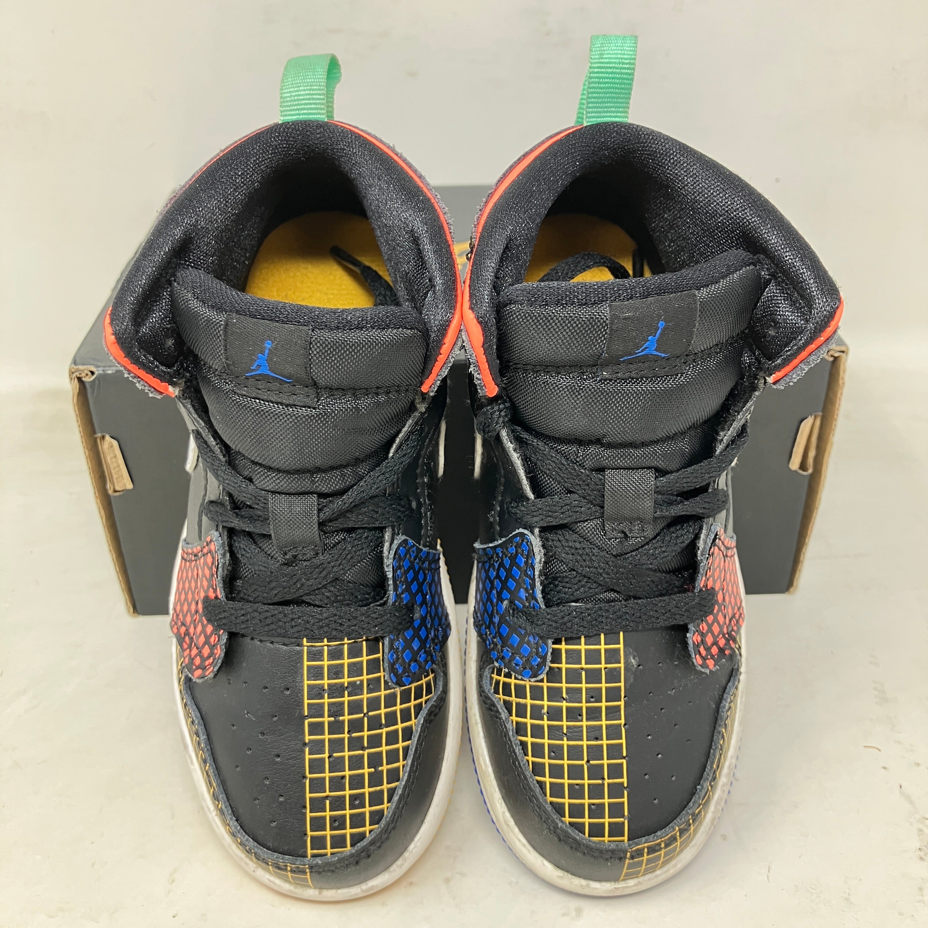 Jordan 1 Mid MMD Multi-Color Grid (TD)