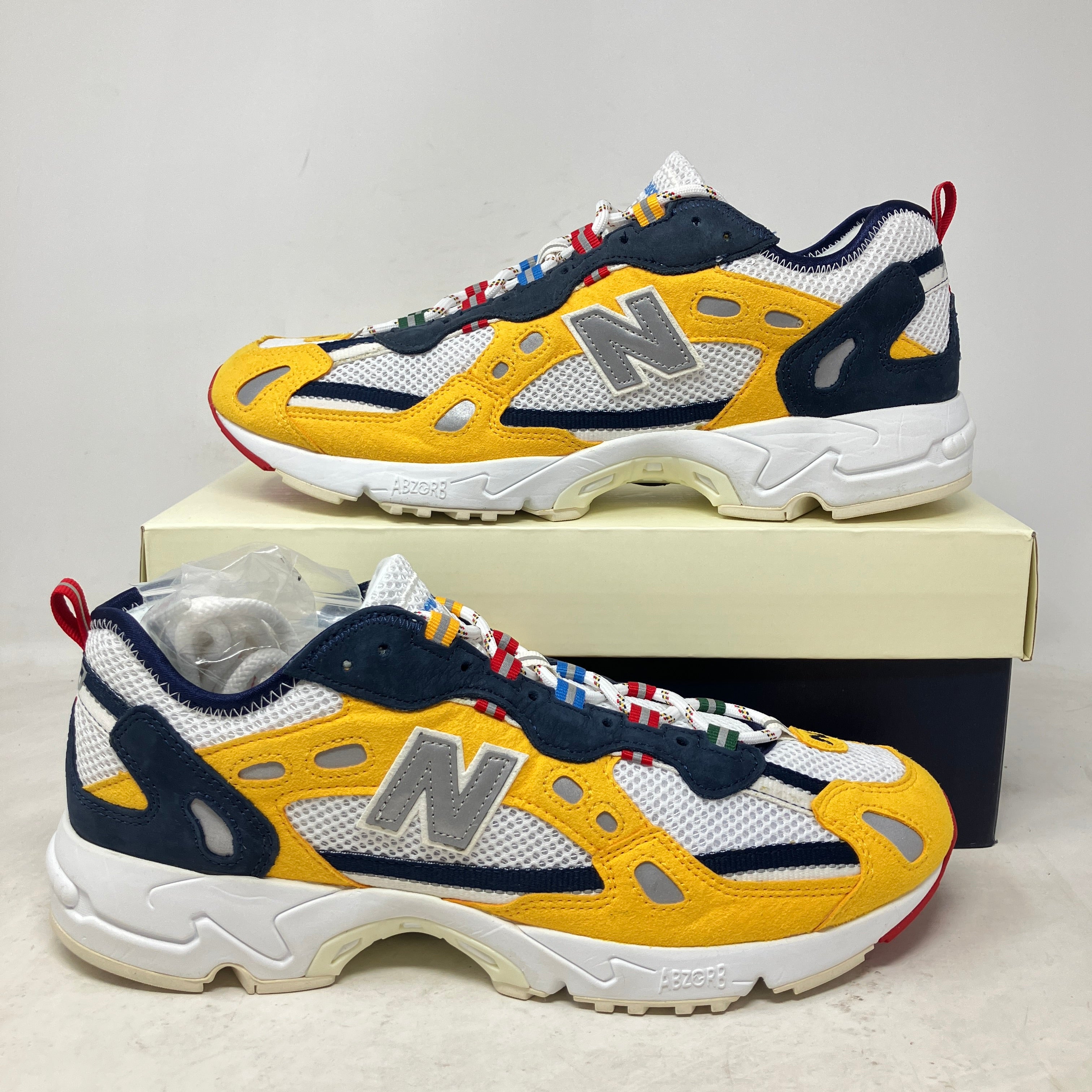 New Balance 827 Abzorb Aime Leon Dore Yellow