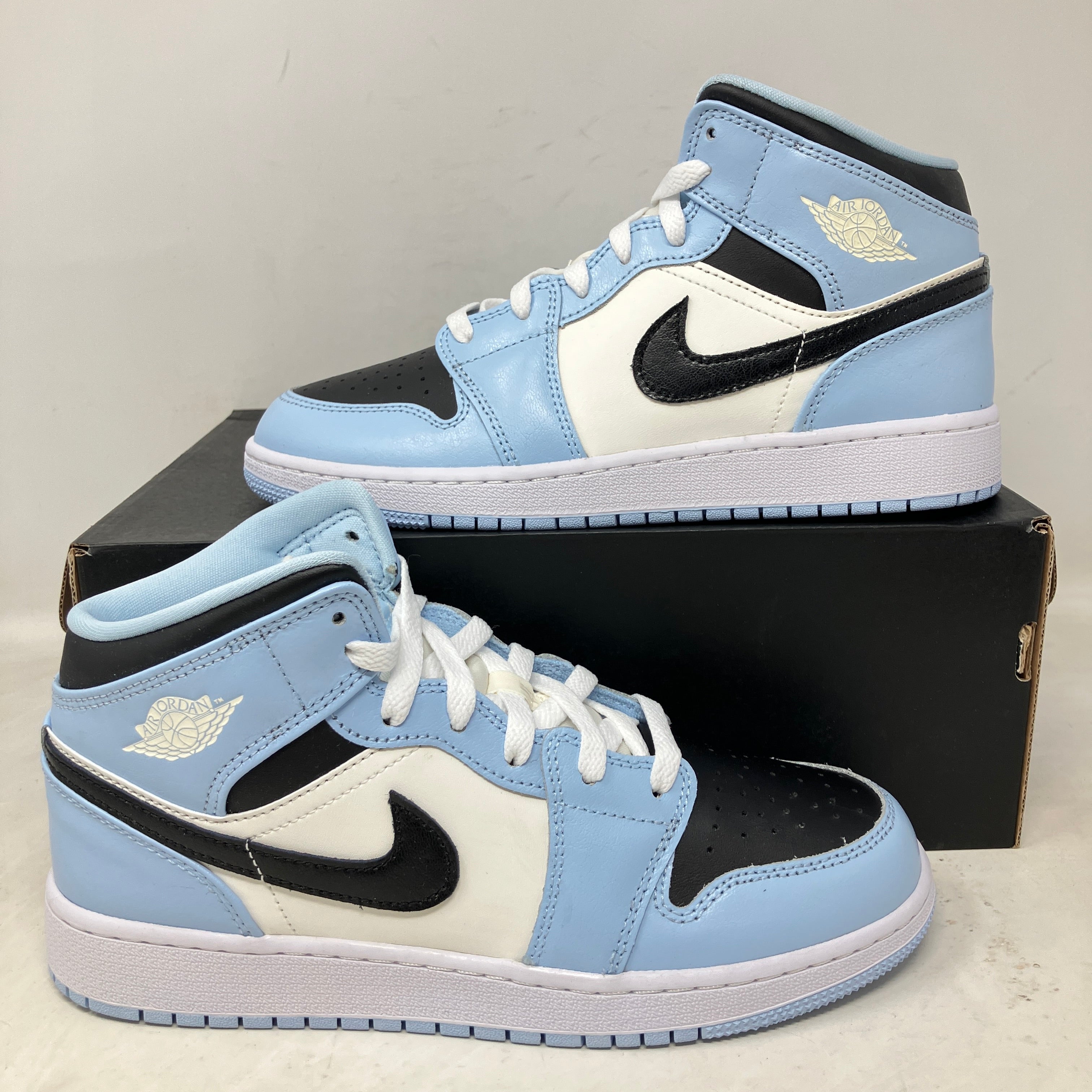 Jordan 1 Mid Ice Blue (2022) (GS)
