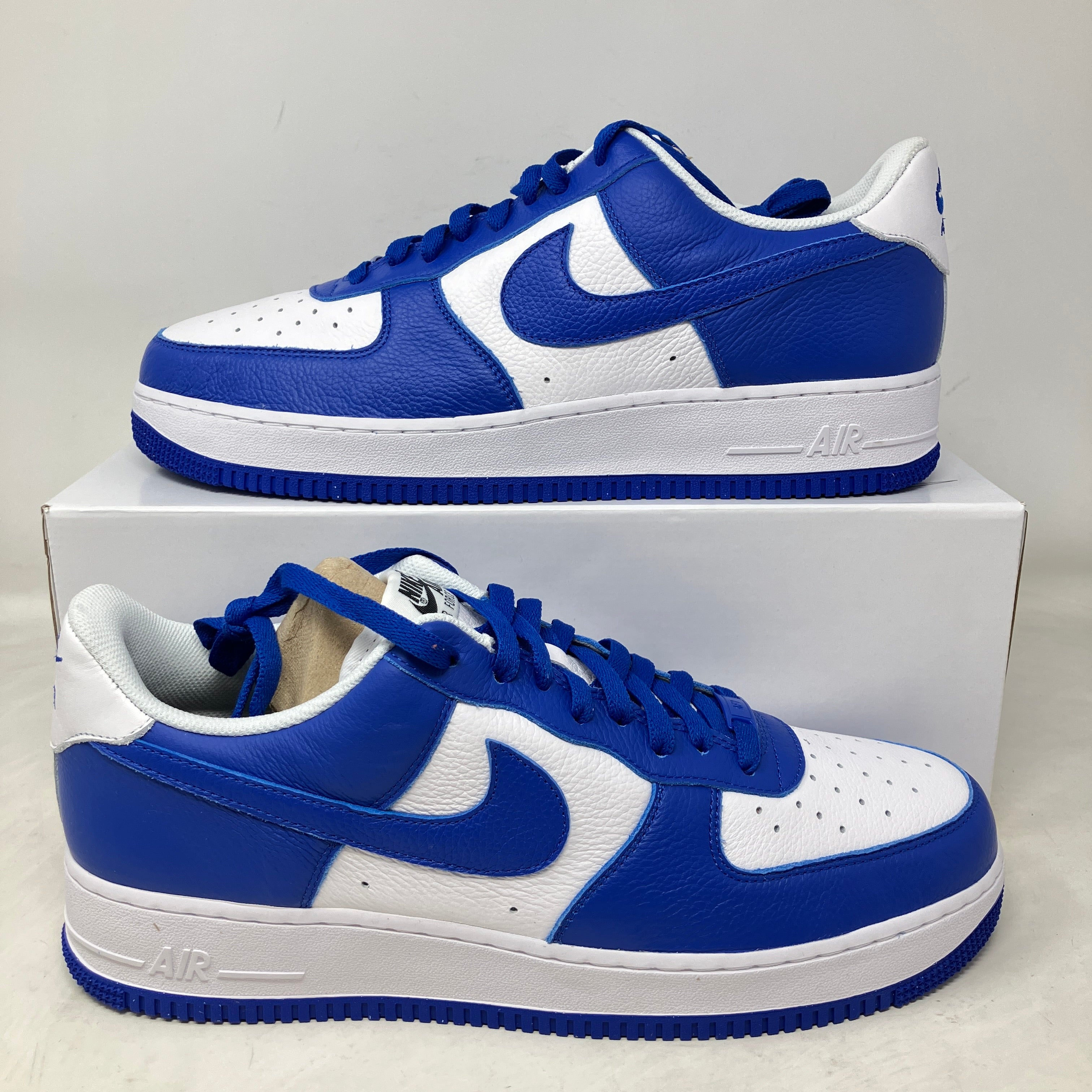 Nike By You Air Force 1 Low White Blue
