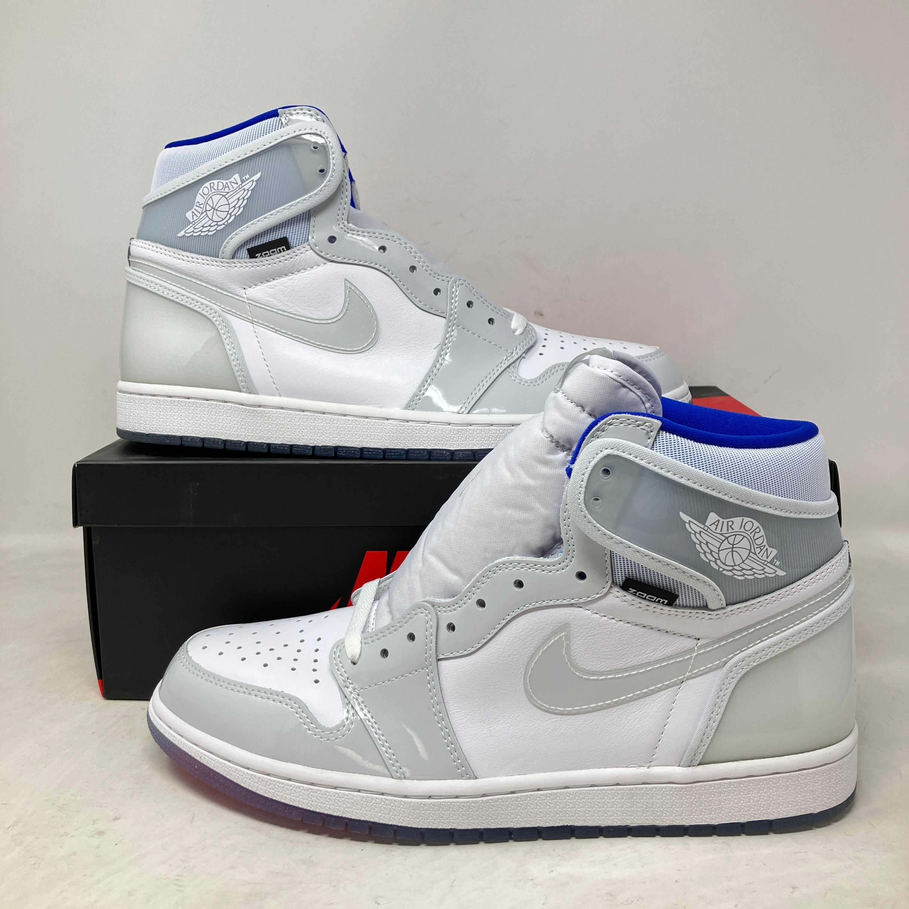 Jordan 1 Retro High Zoom White Racer Blue