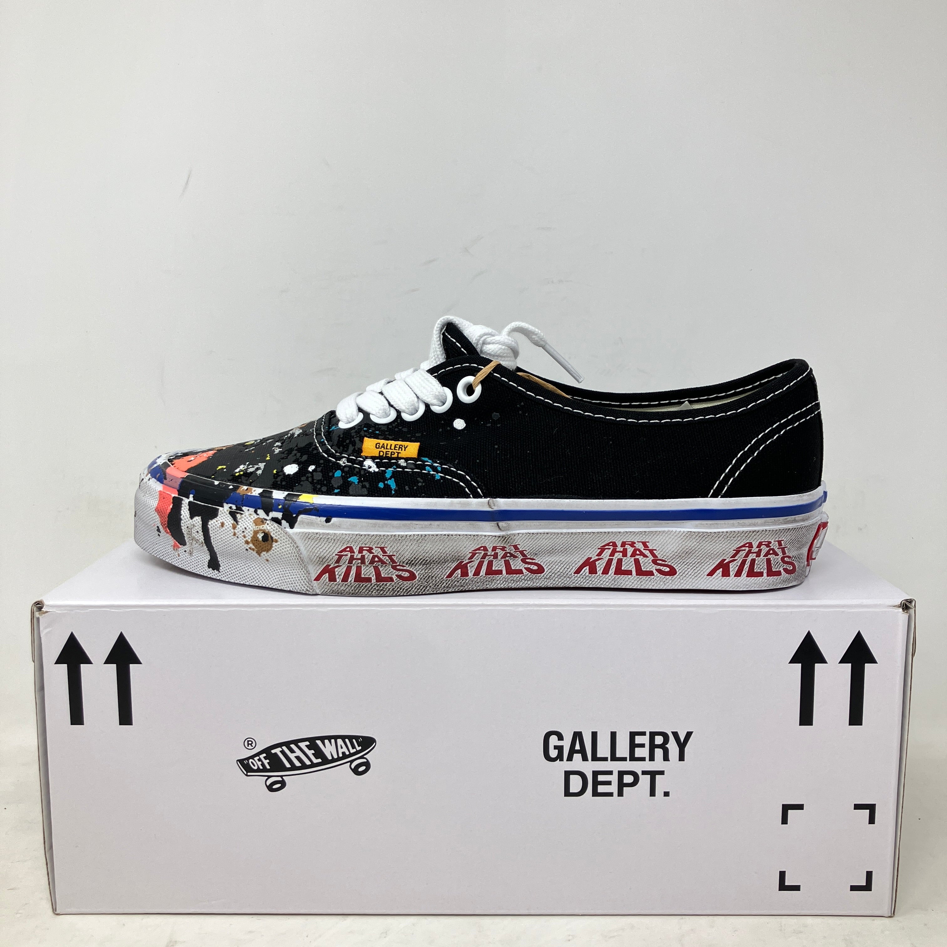 Vans Authentic Reissue 44 Gallery Dept. Art That Kills Black