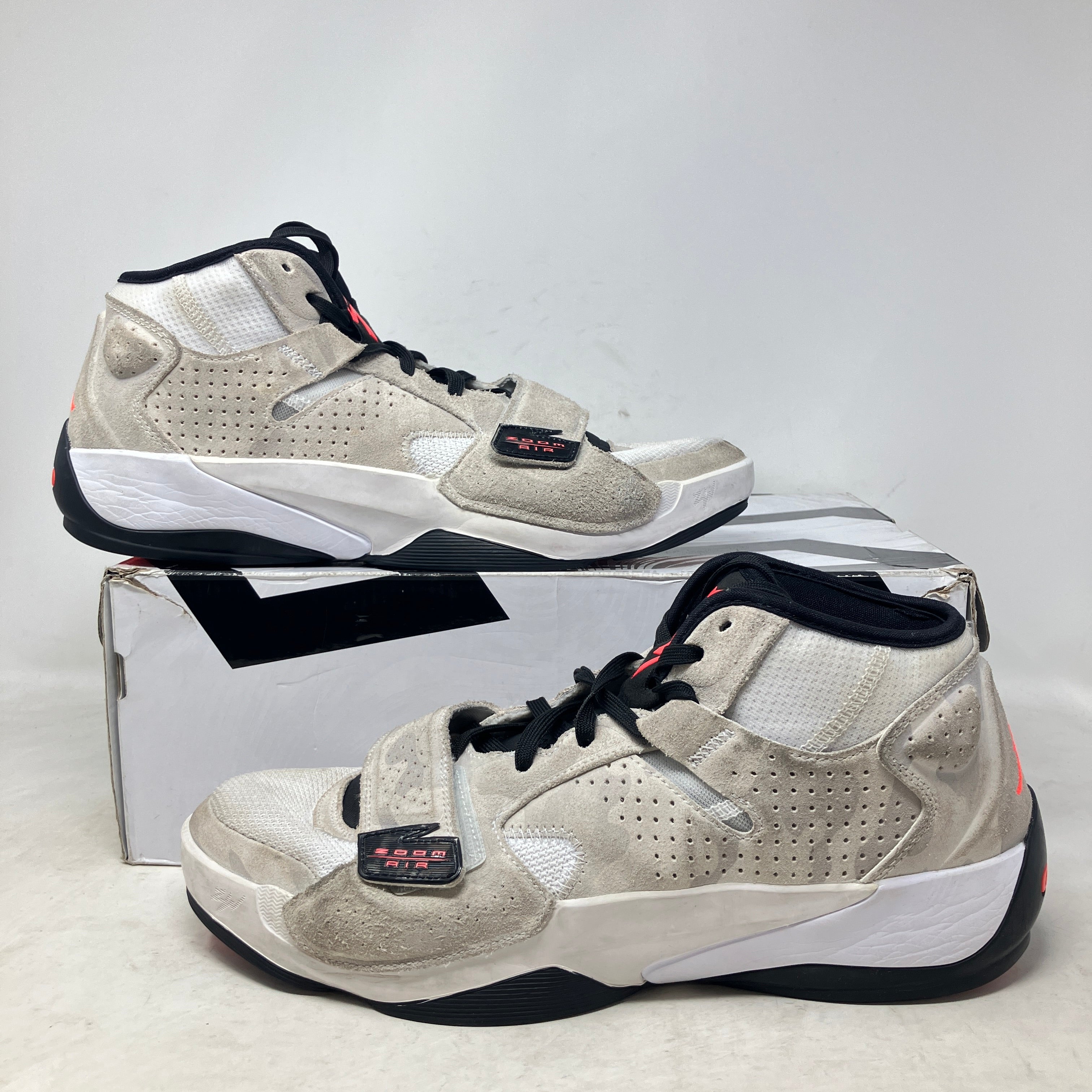 Jordan Zion 2 Photon Dust Flash Crimson