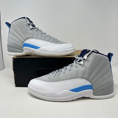 Jordan 12 Retro Grey University Blue