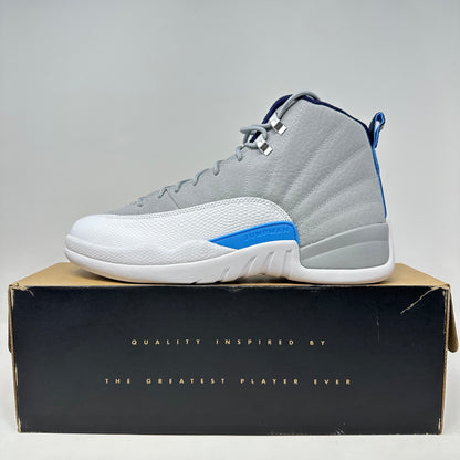 Jordan 12 Retro Grey University Blue
