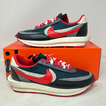 Nike LD Waffle sacai Undercover Midnight Spruce University Red