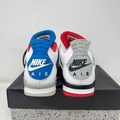 Jordan 4 Retro What The sneakers in pre-owned condition with all accessories included.