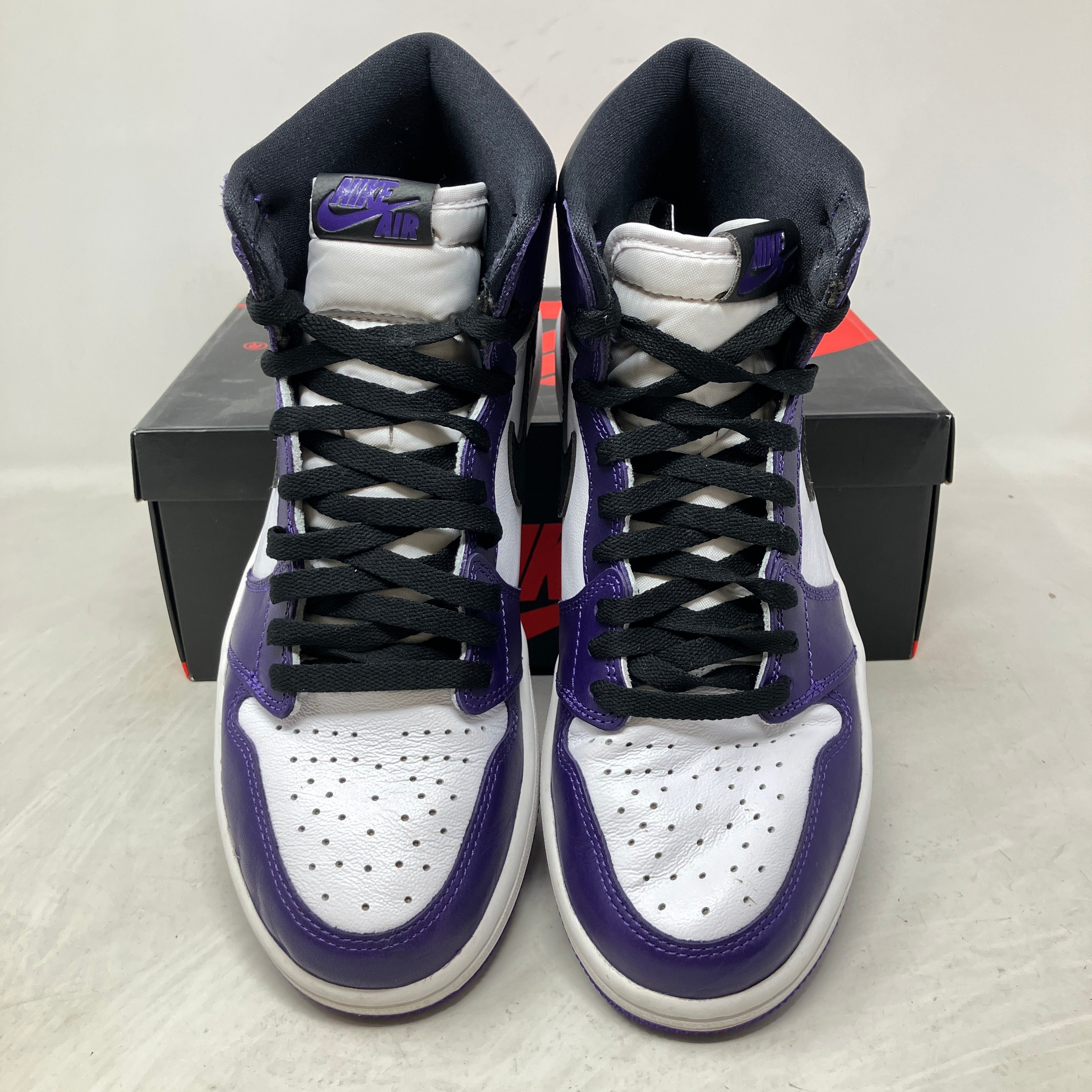 Jordan 1 Retro High Court Purple White