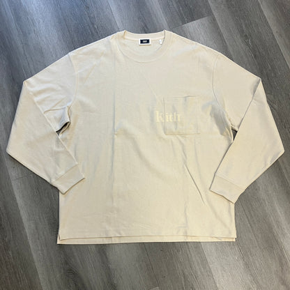 Kith Long Sleeve Quinn Tee Tan