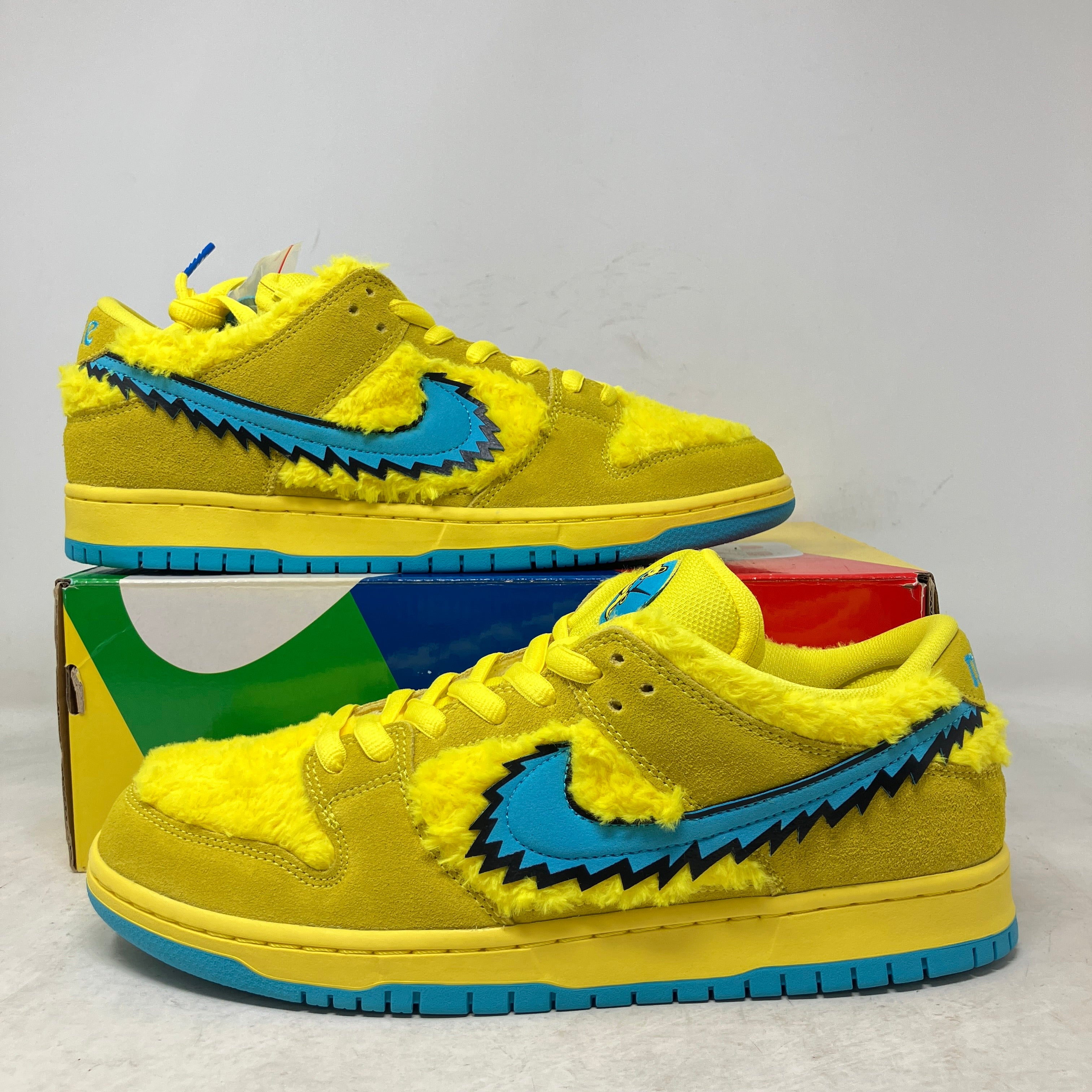 Nike SB Dunk Low Grateful Dead Bears Opti Yellow