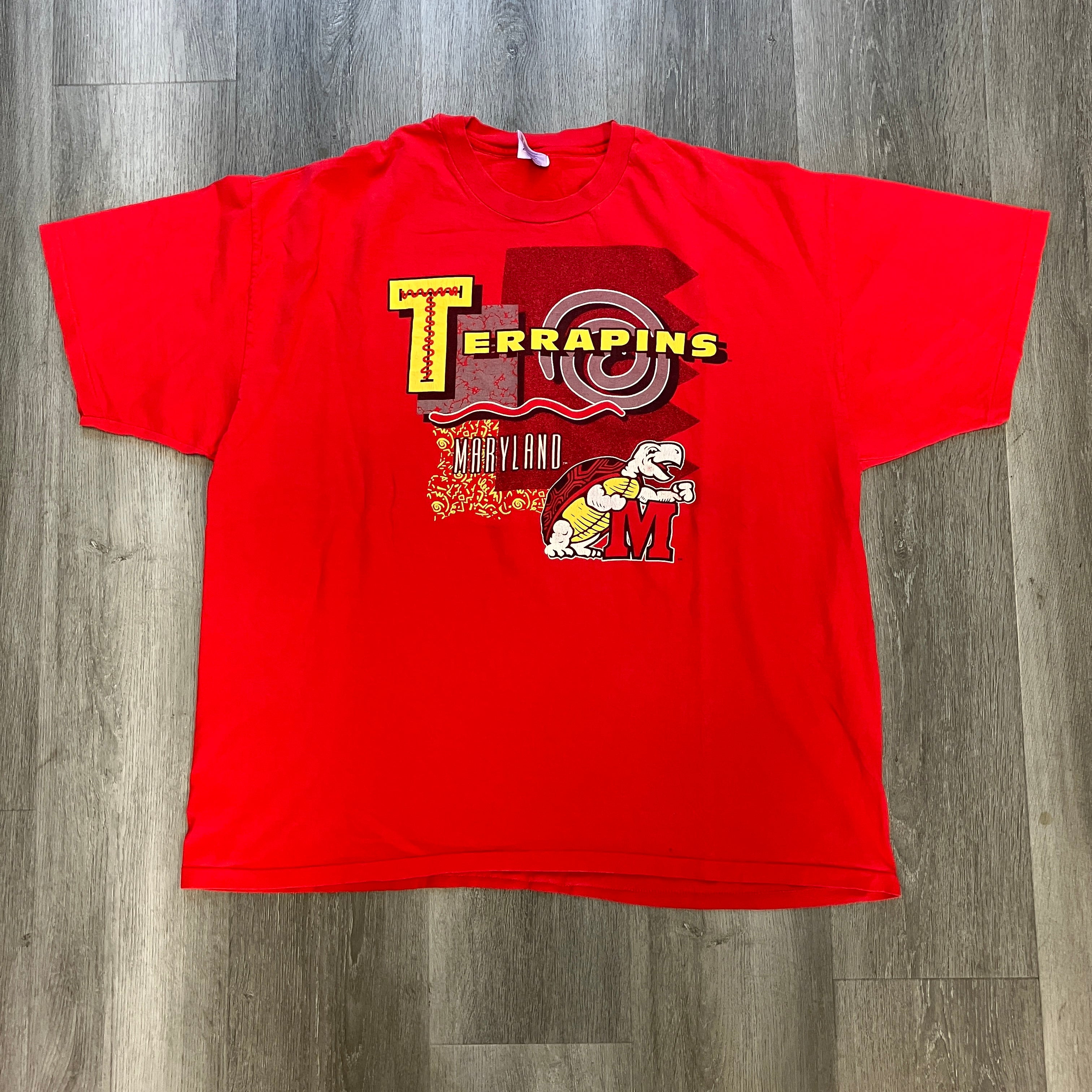 Vintage 90s Maryland Terrapins T Shirt