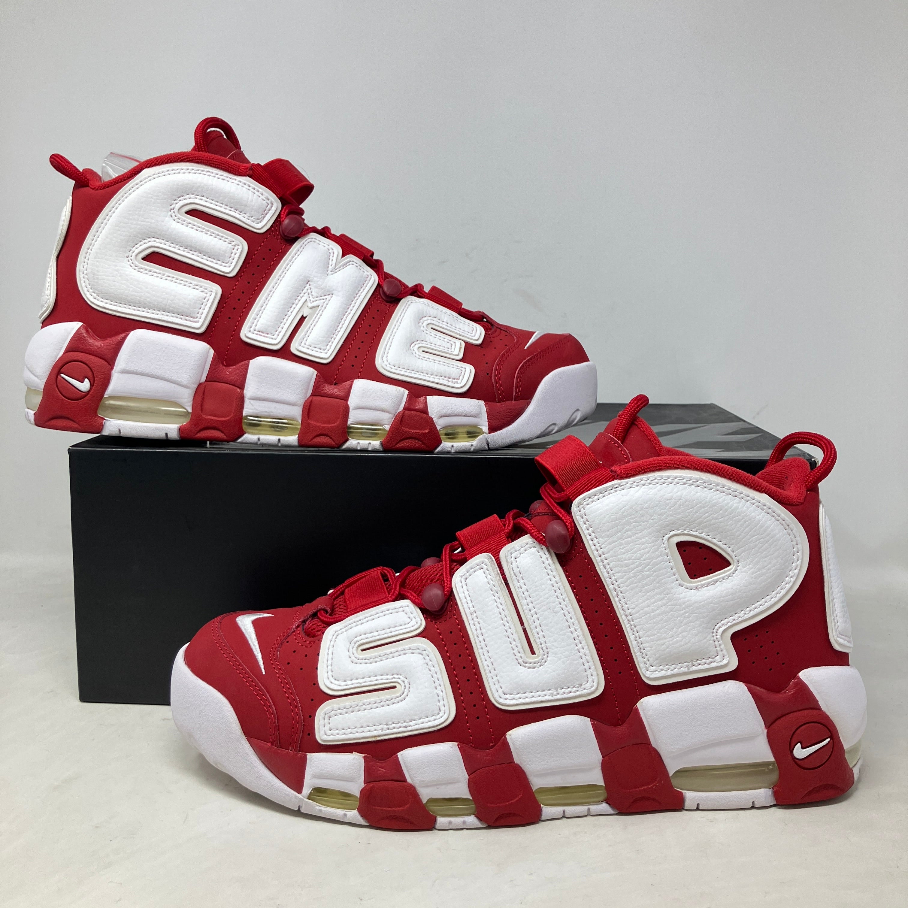 Nike Air More Uptempo Supreme Suptempo Red