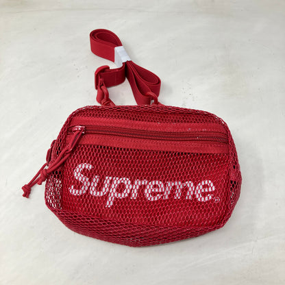 Supreme Mesh Side Bag Red (SS20)