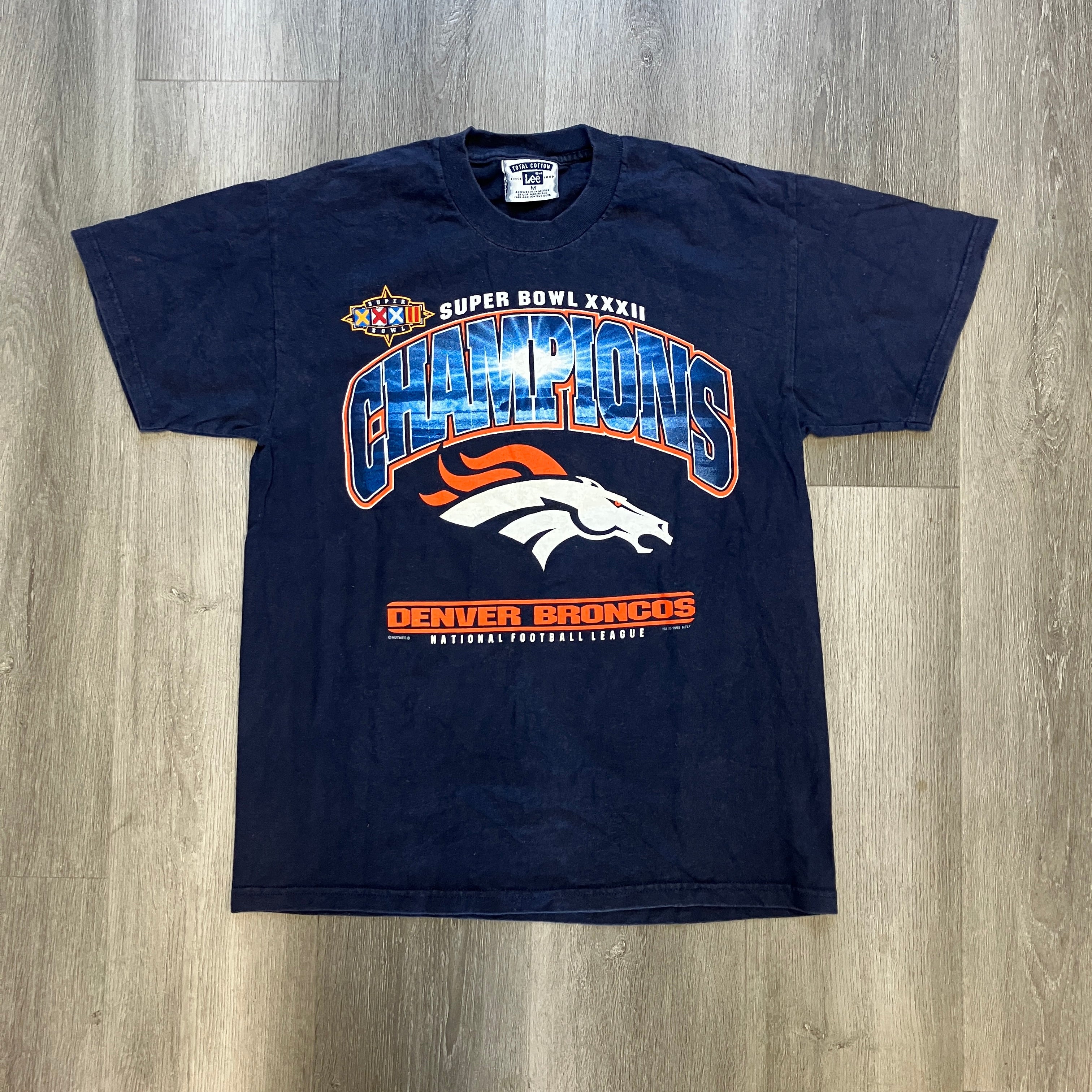 Vintage 1998 Denver Broncos Super Bowl XXXII T Shirt