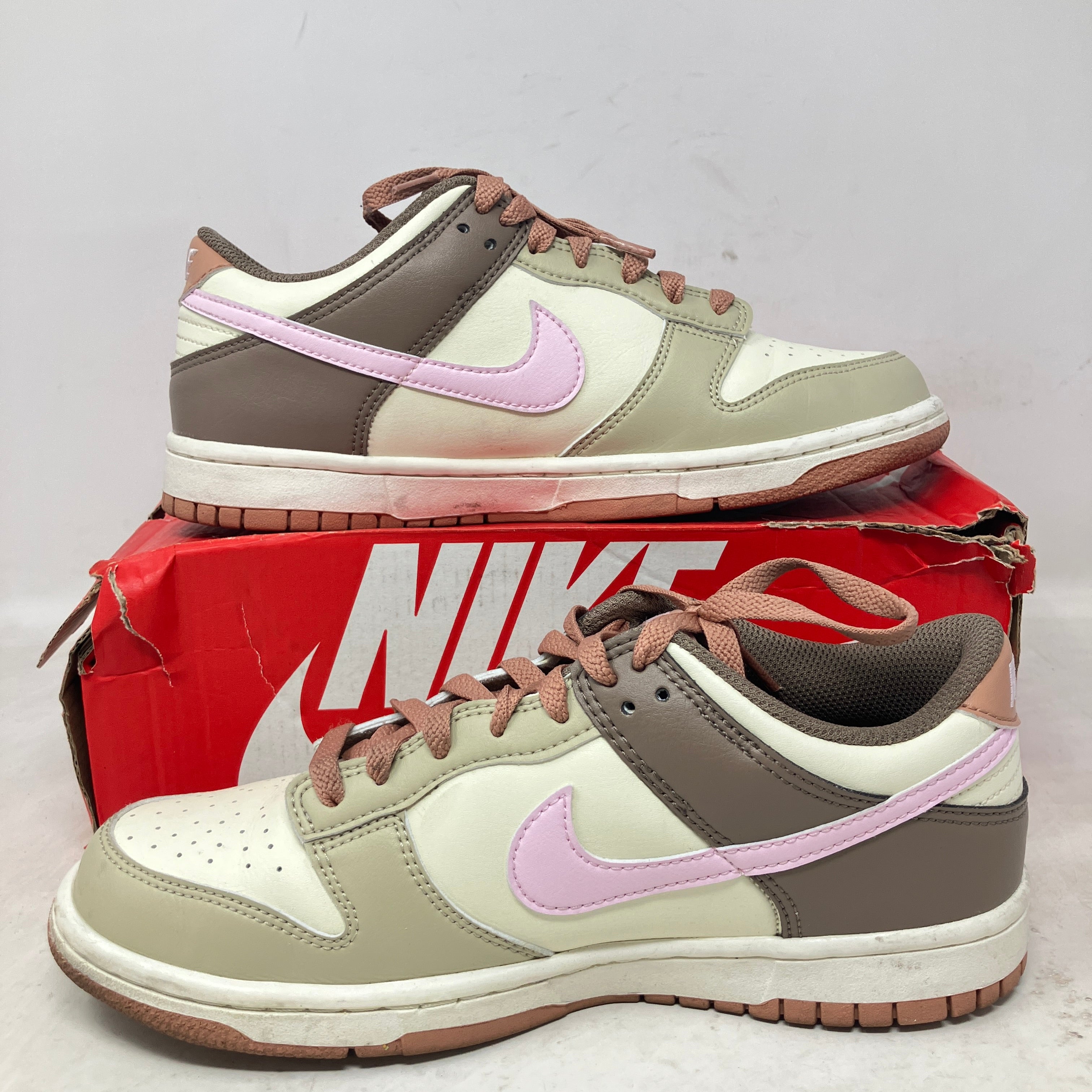Nike Dunk Low Desert Khaki Pink Foam