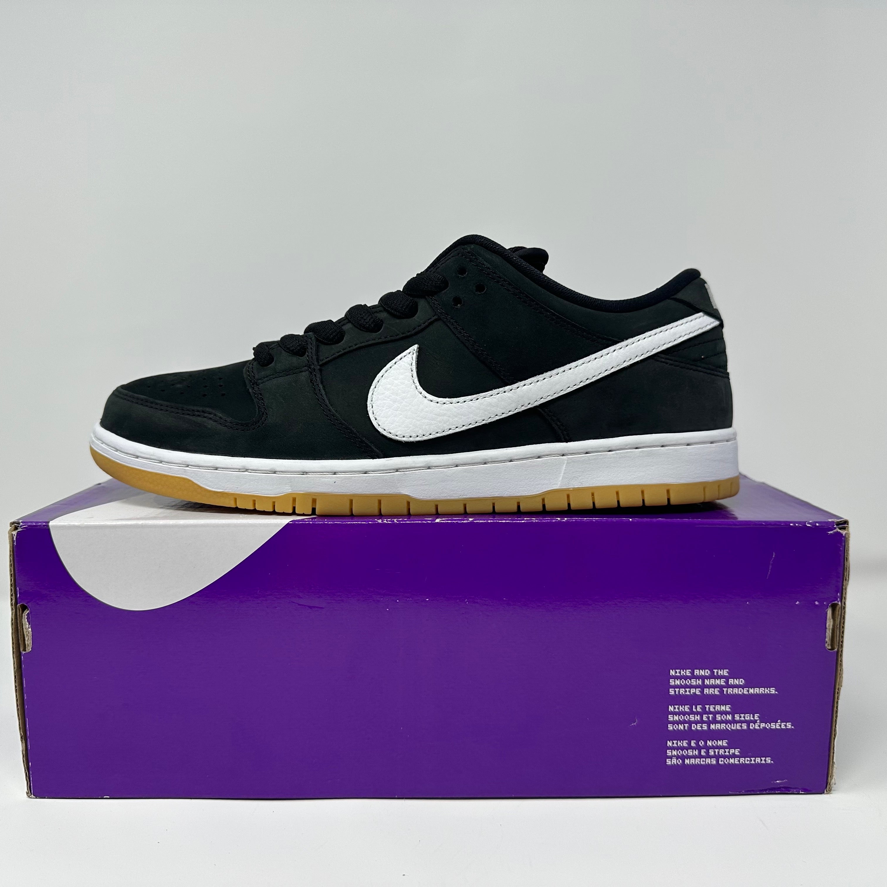 Nike SB Dunk Low Pro Black Gum