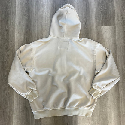 Supreme True Religion Zip Up Hooded Sweatshirt Light Grey
