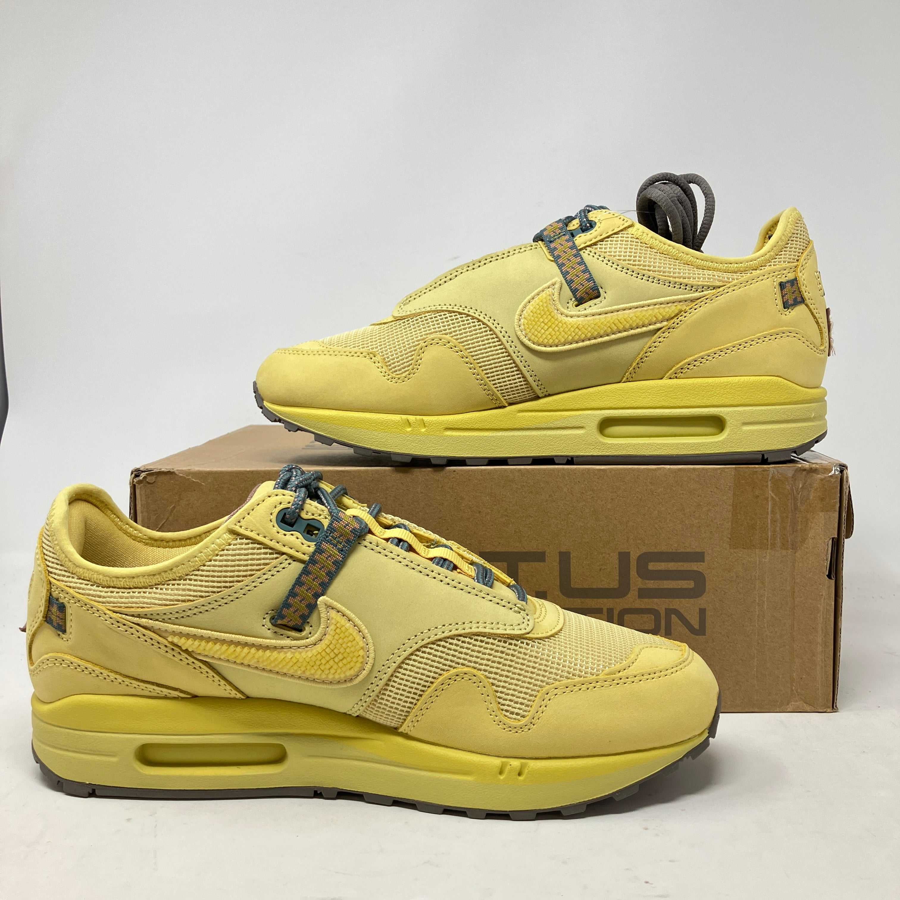 Nike Air Max 1 Travis Scott Cactus Jack Saturn Gold