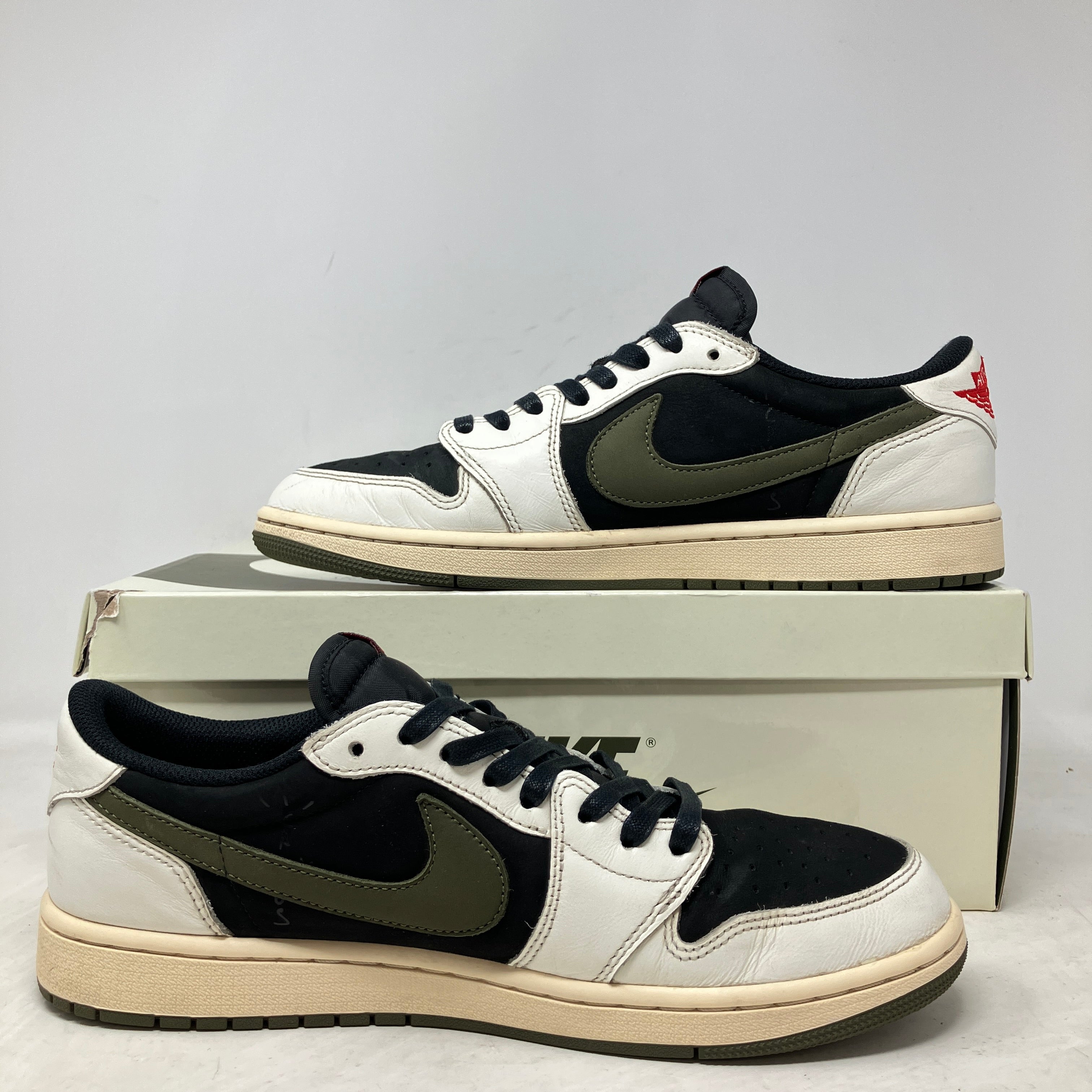 Jordan 1 Retro Low OG SP Travis Scott Olive (Women's)