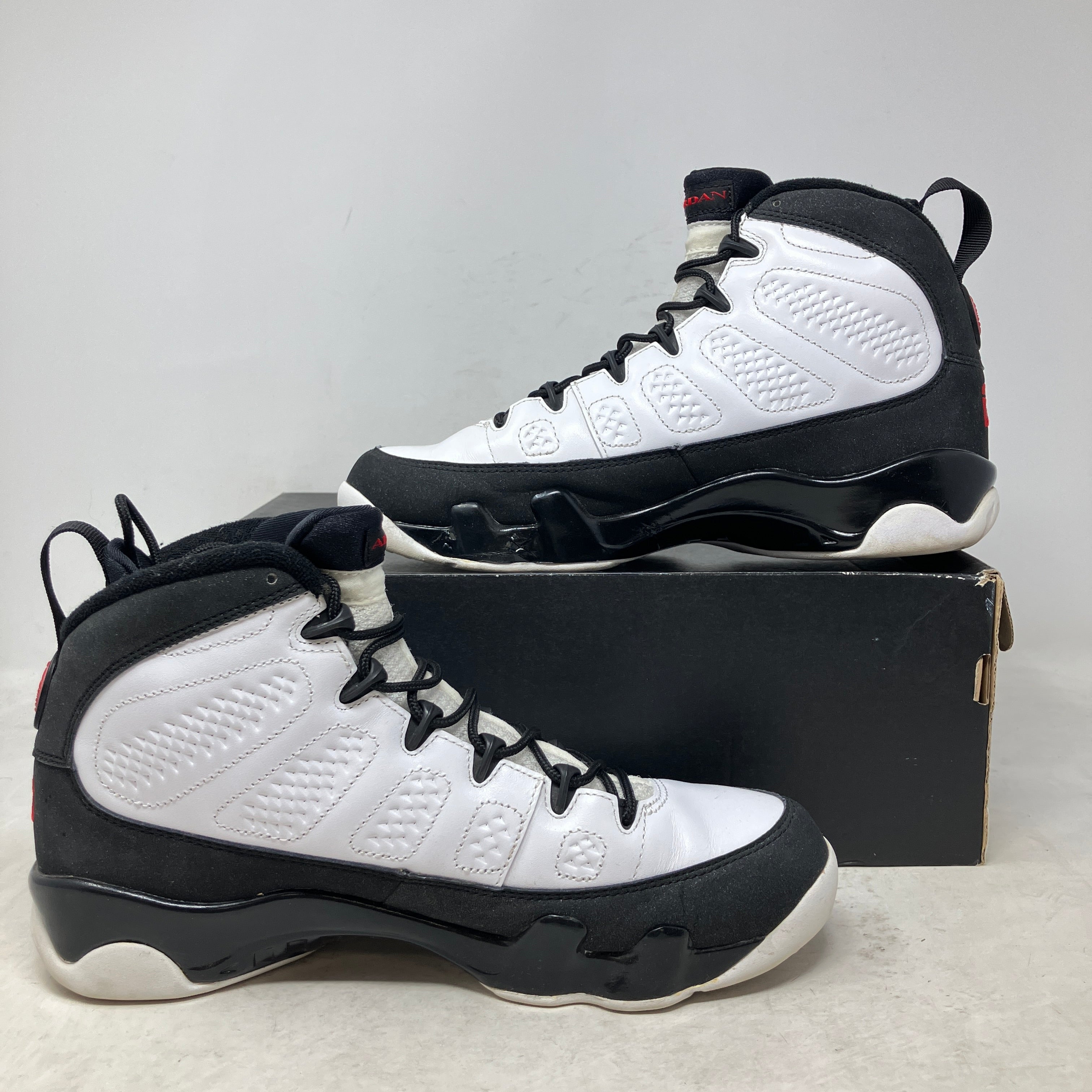 Jordan 9 Retro White Black Red (2010)