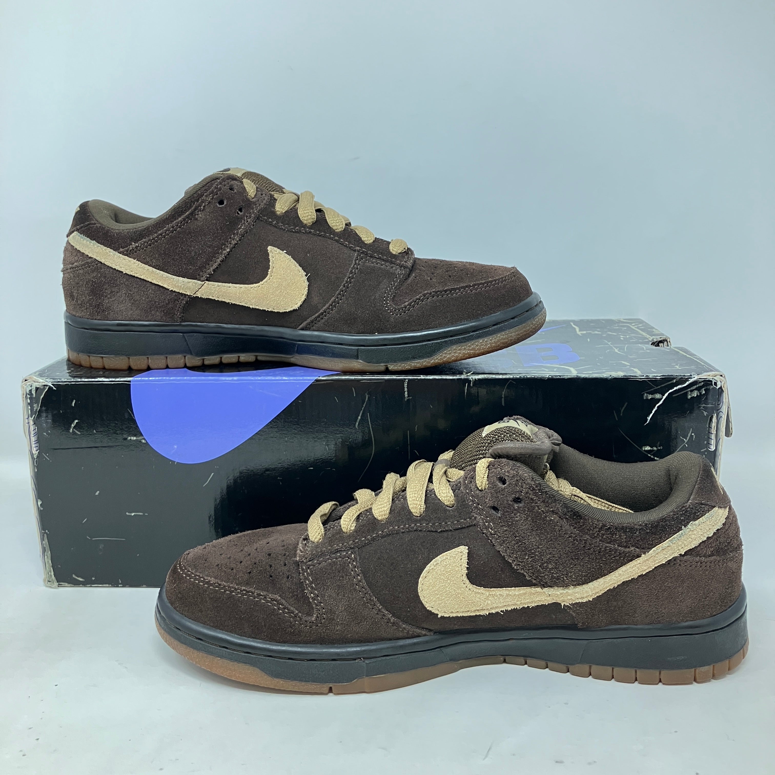 Nike Dunk Low Pro Sb Dark Mocha/Tweed