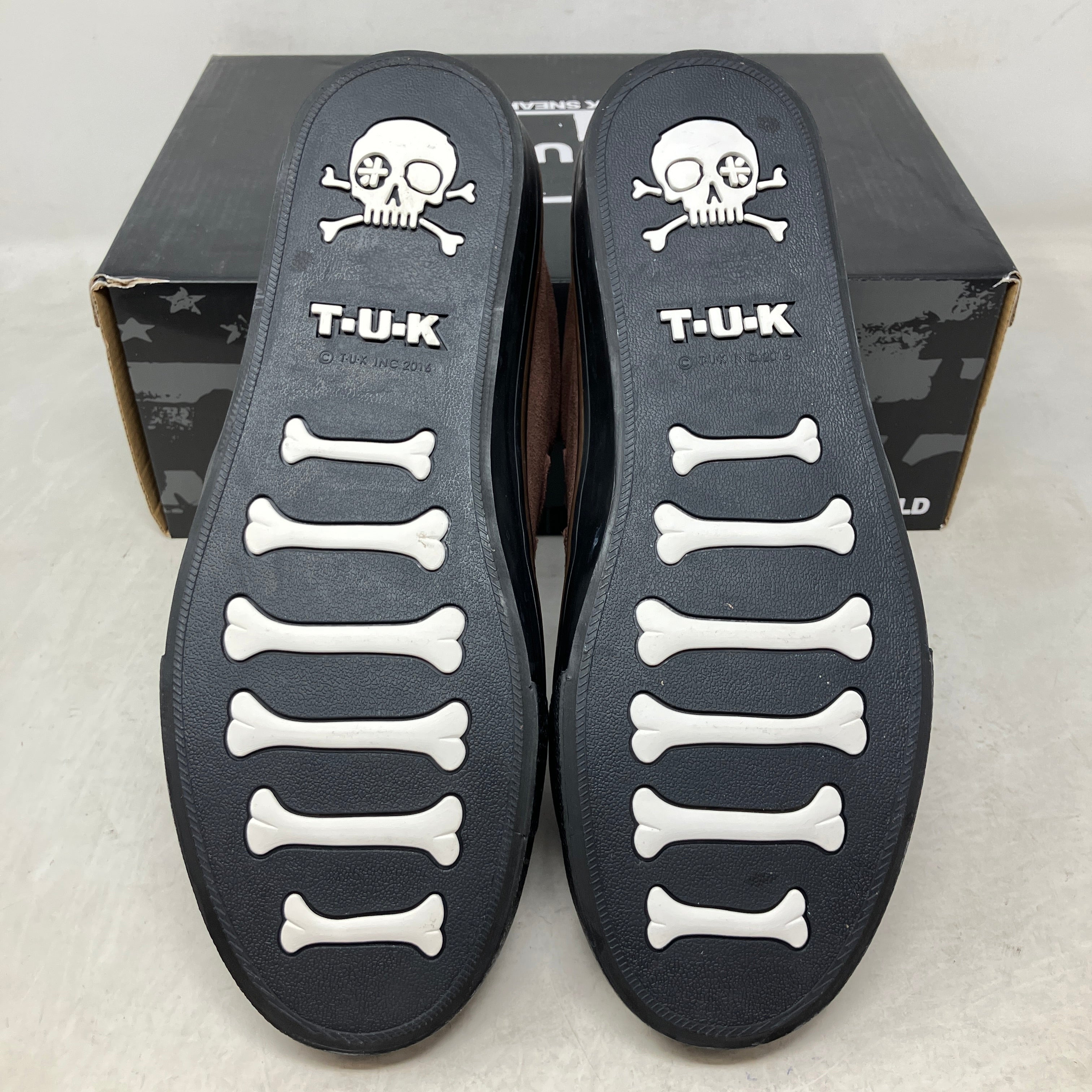 TUK VLK Creeper Sneakers Brown Black