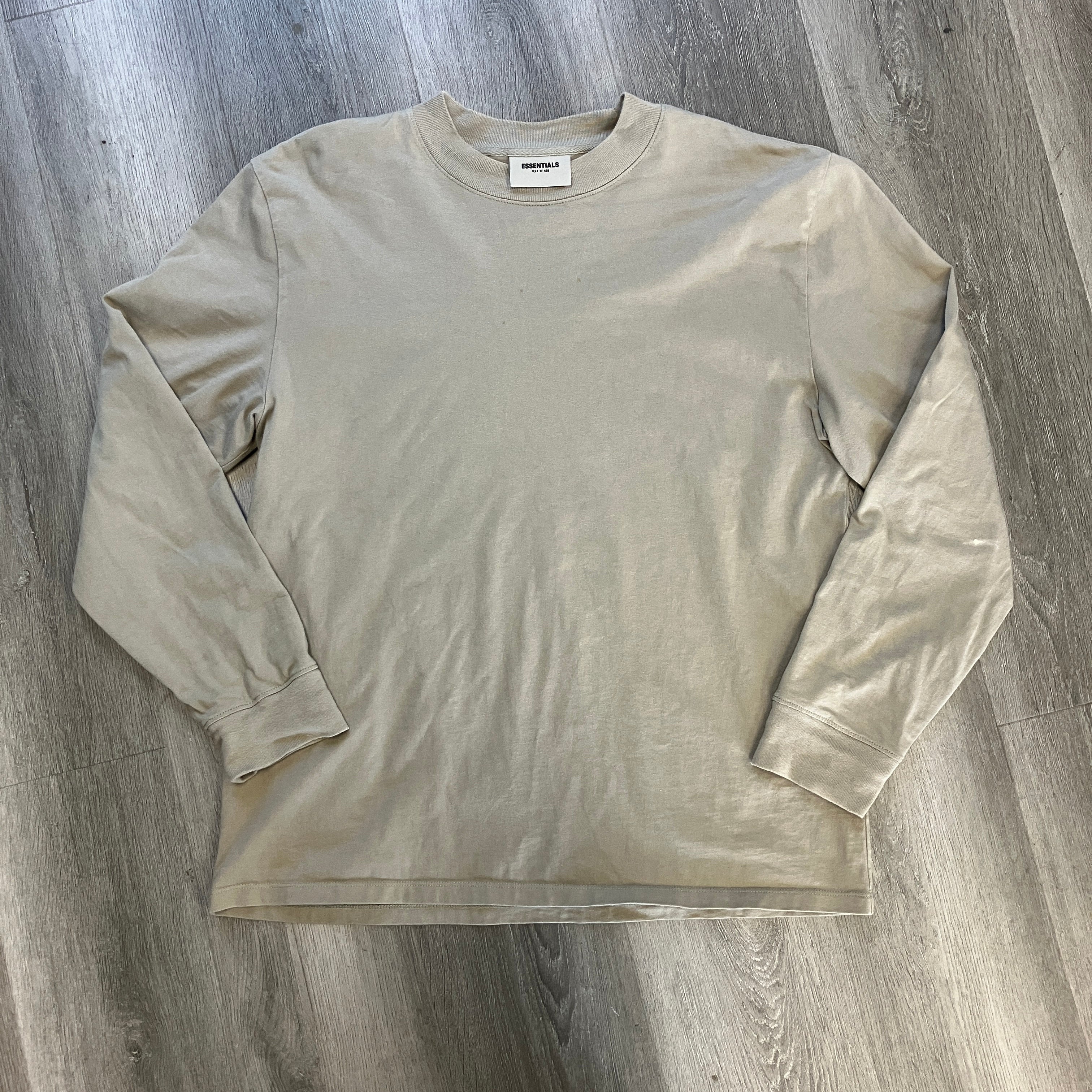 Fear of God Essentials Long Sleeve Tee Taupe