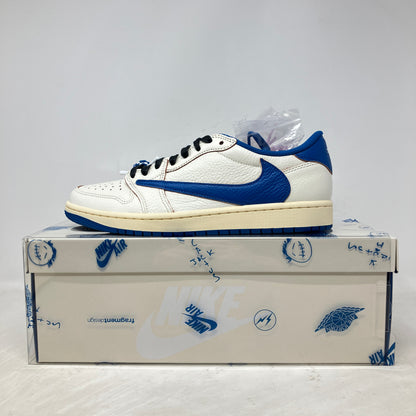 Jordan 1 Retro Low OG SP Fragment x Travis Scott Sail Military Blue