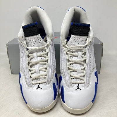 Jordan 14 Retro White Hyper Royal