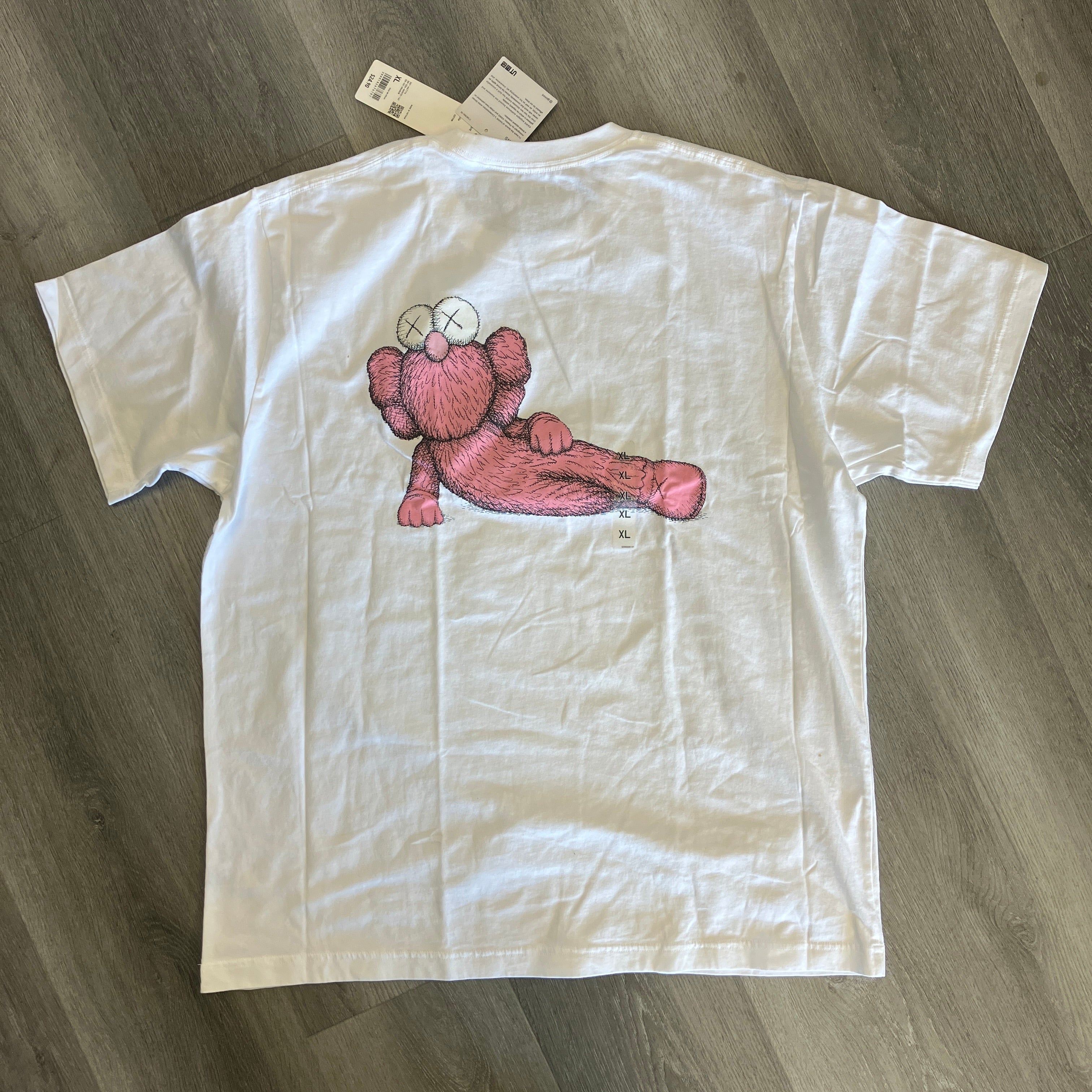 KAWS x Uniqlo UT Short Sleeve Graphic T-shirt White