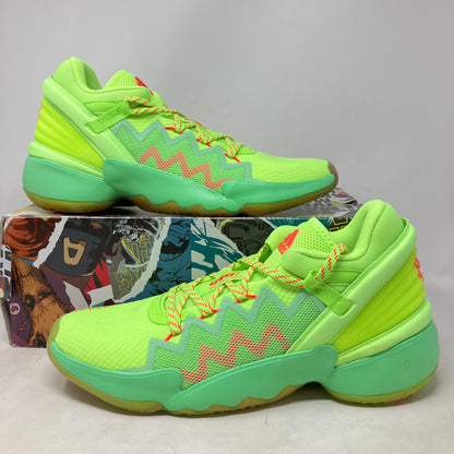 adidas D.O.N. Issue #2 Marvel Spiderman Spidey Sense Green