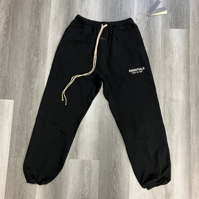 Fear of God Essentials Fleece Essential Sweatpant (FW24) Black/White