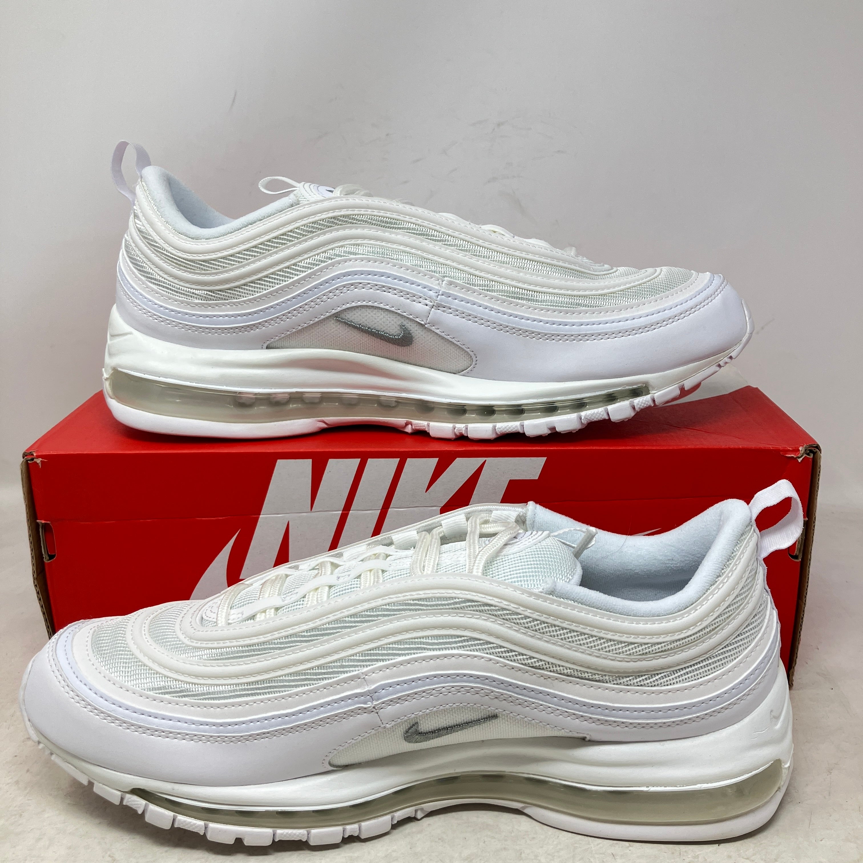 Nike Air Max 97 Triple White Wolf Grey
