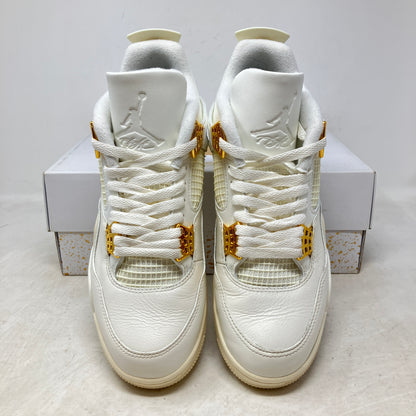 Jordan 4 Retro Metallic Gold (Women's)