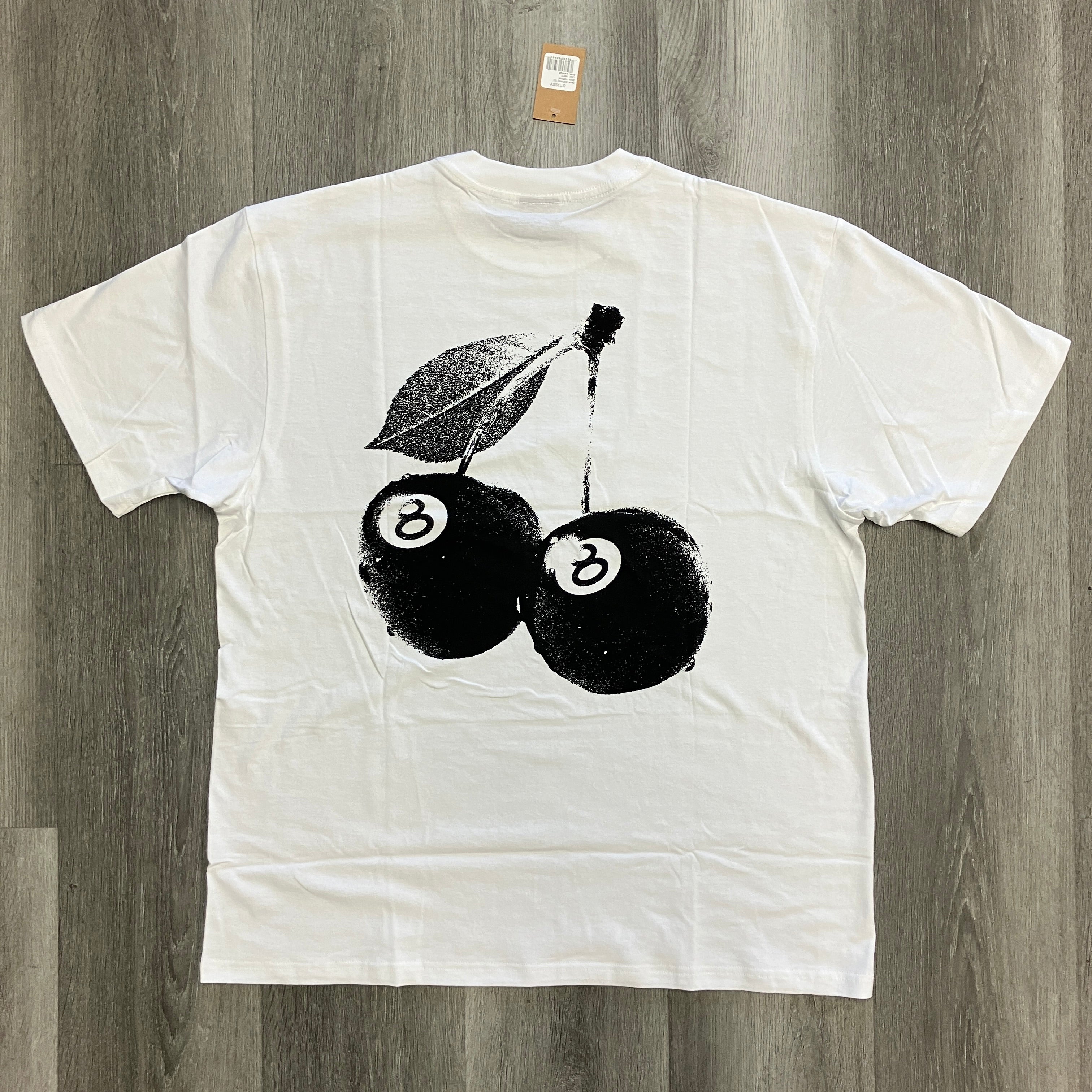 Stussy Cherries Tee White