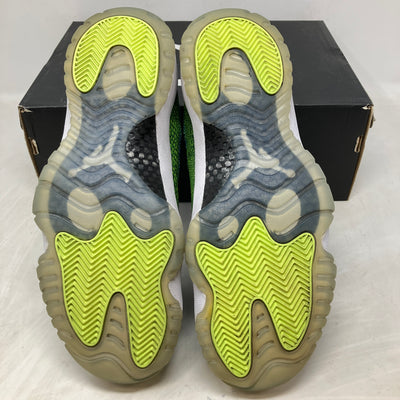 Jordan 11 Retro Low Green Snakeskin