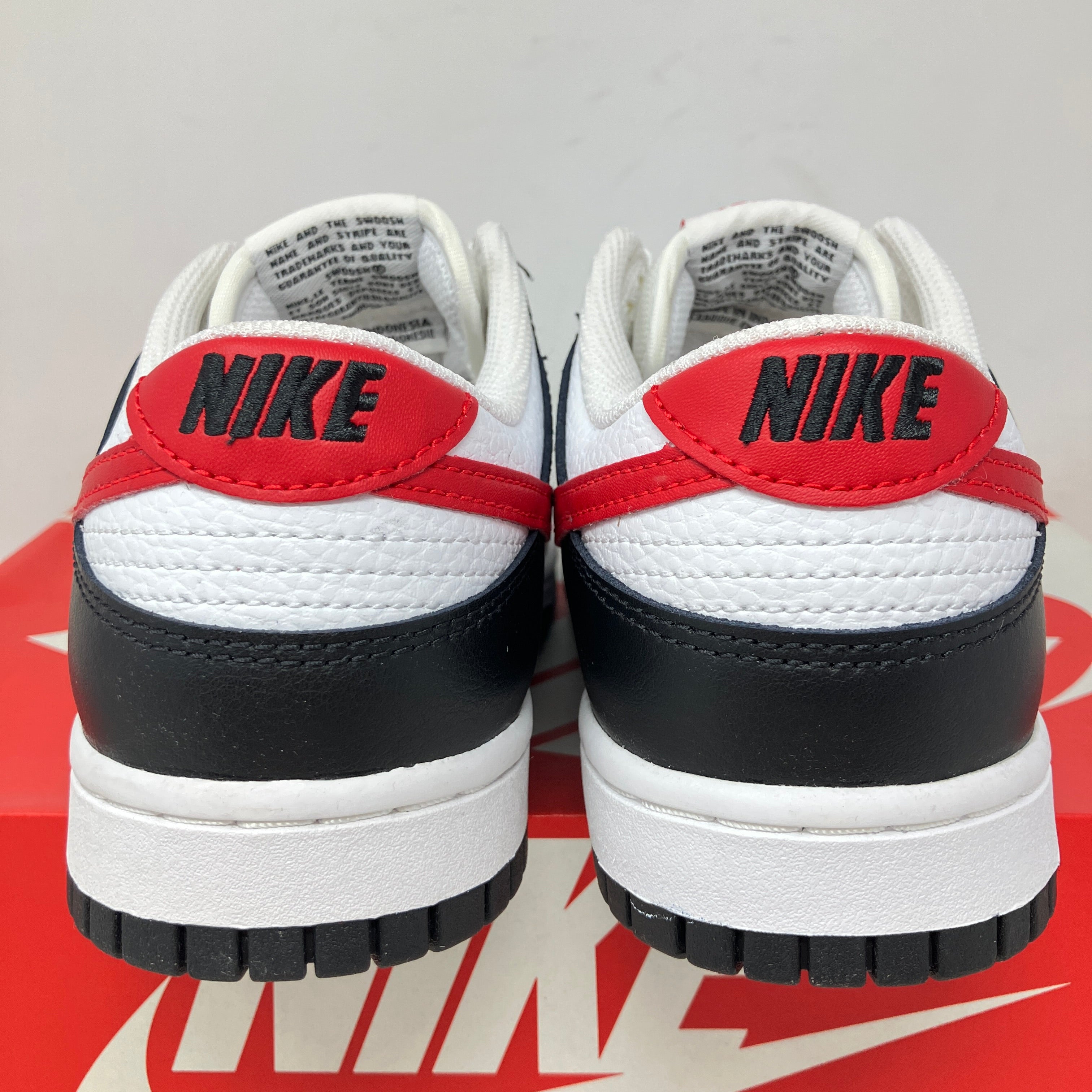 Nike Dunk Low Retro Red Swoosh Panda