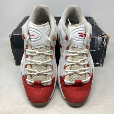 Reebok Question Low White Red Ice