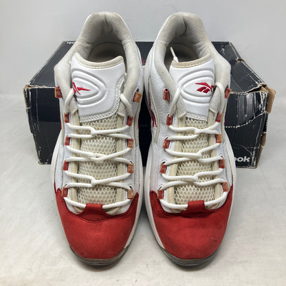 Reebok Question Low White Red Ice