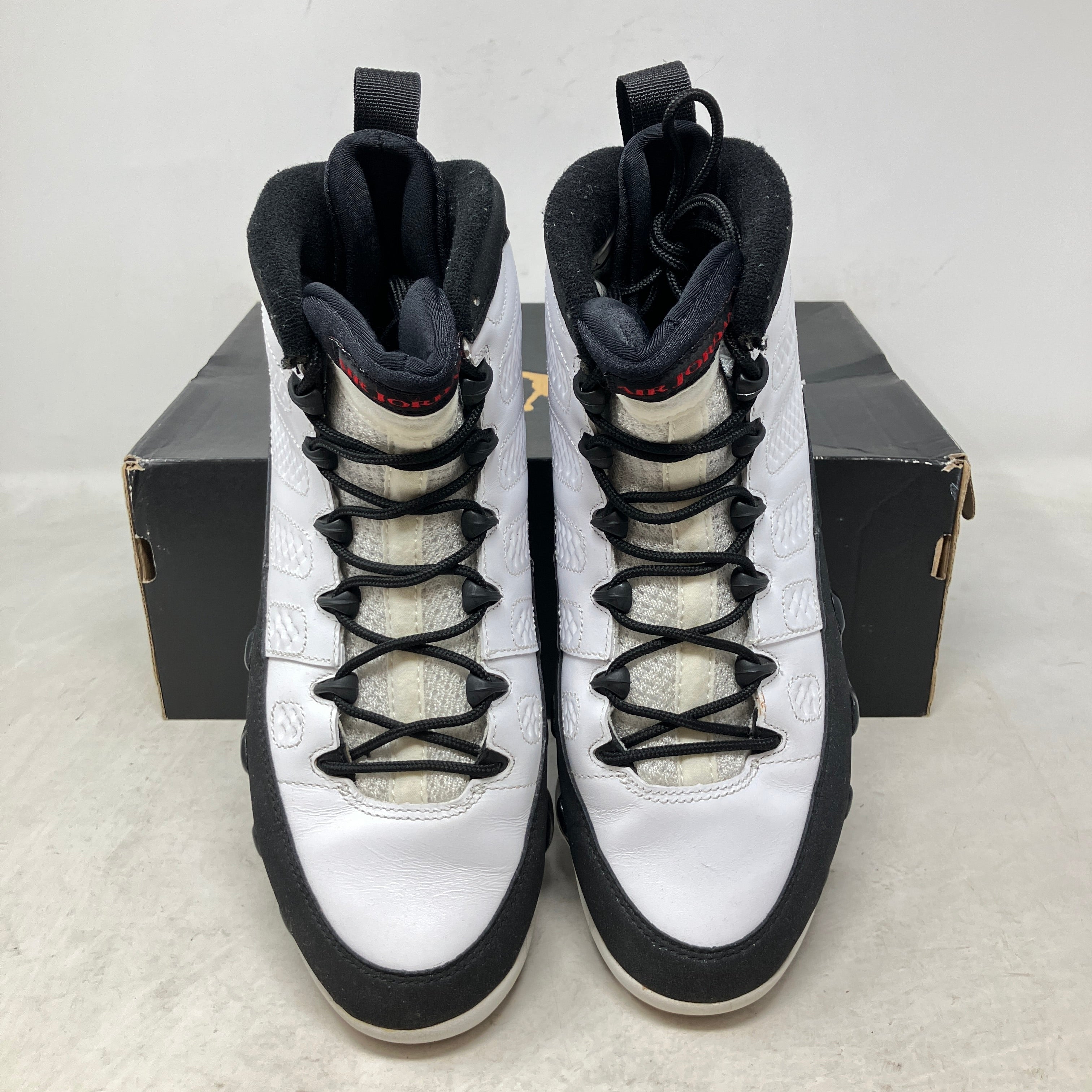 Jordan 9 Retro White Black Red (2010)