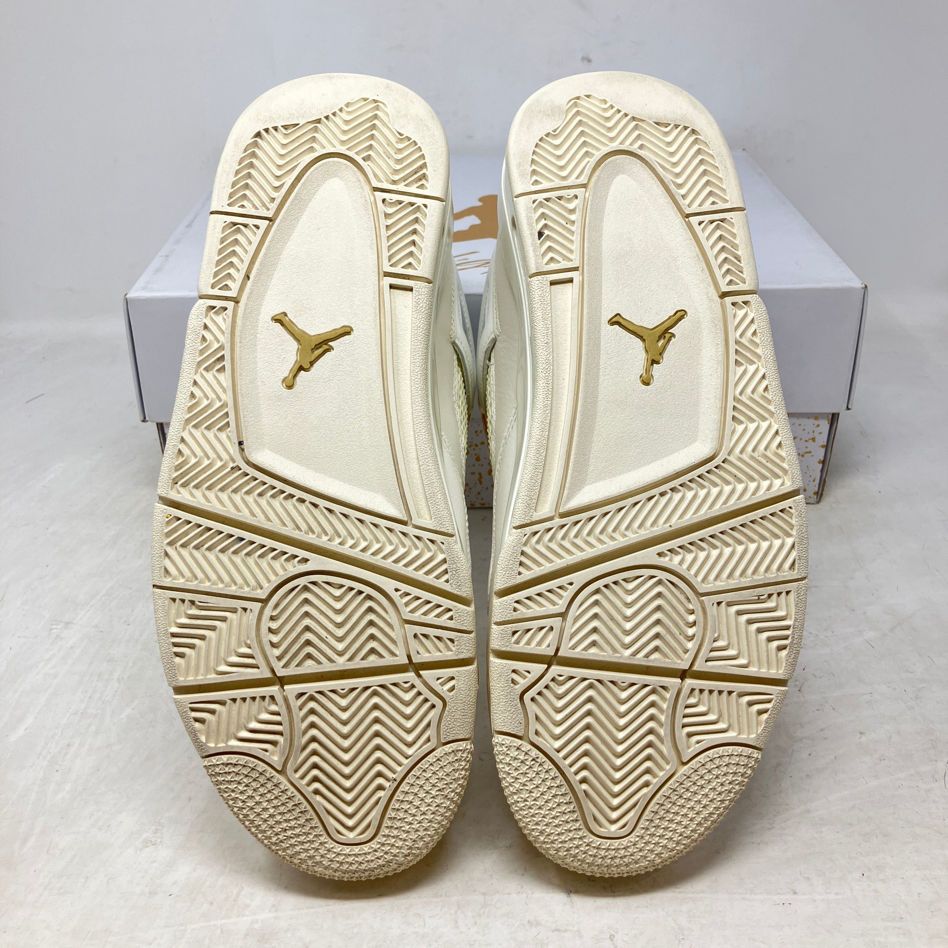 Jordan 4 Retro Metallic Gold (Women's)