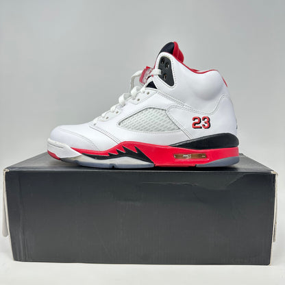 Jordan 5 Retro Fire Red Black Tongue (2013)