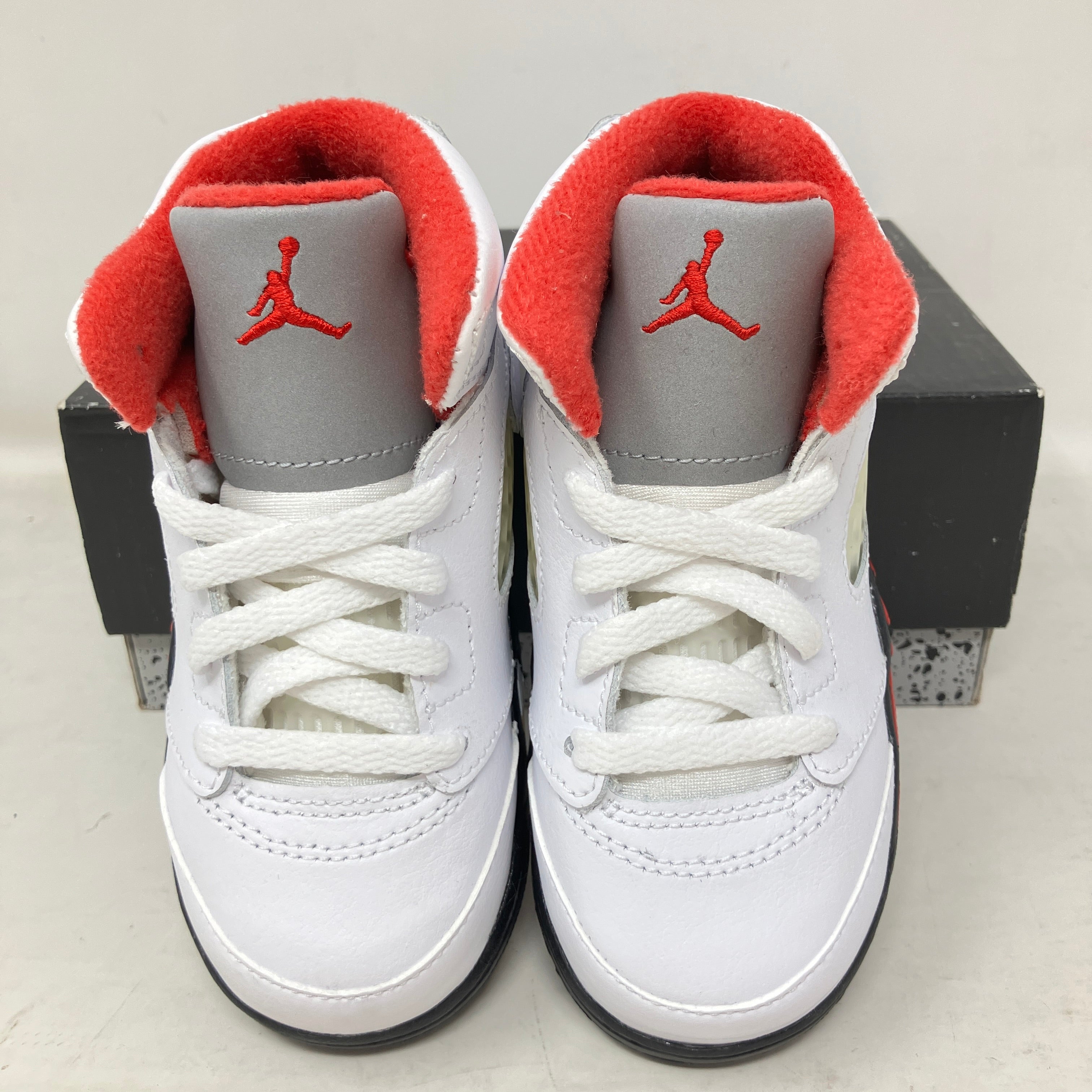 Jordan 5 Retro Fire Red Silver Tongue (2020) (TD)(PS)