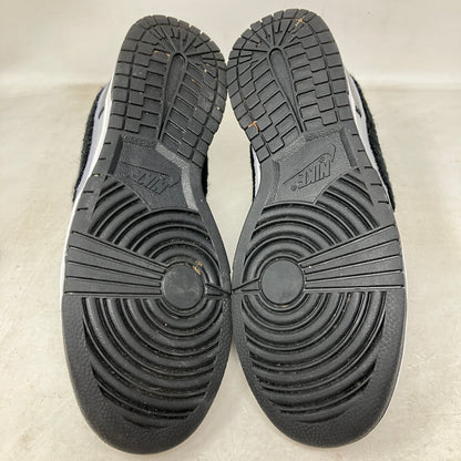 Nike Dunk Low Chenille Swoosh Black Grey