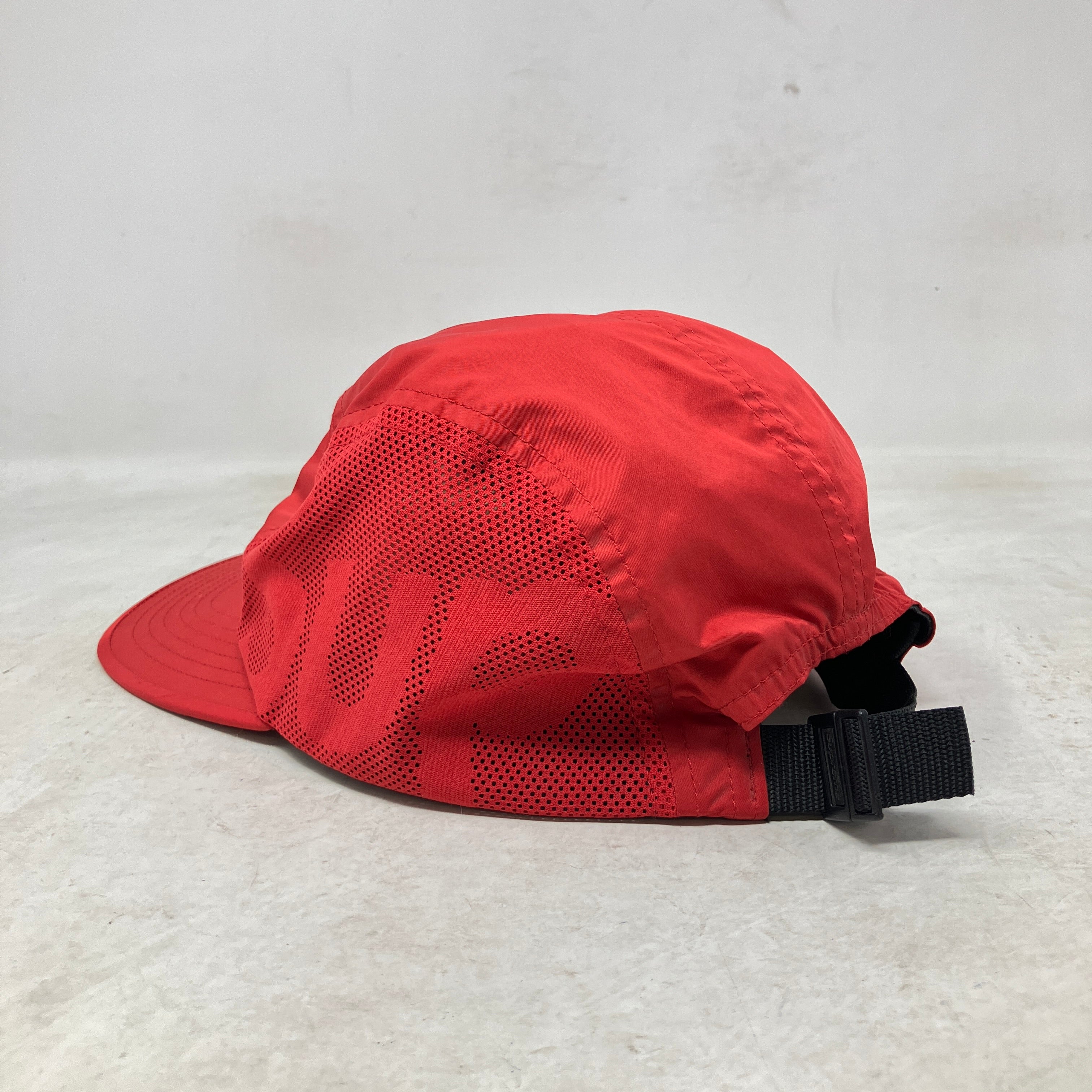 Supreme Mesh Camp Cap Red FW19