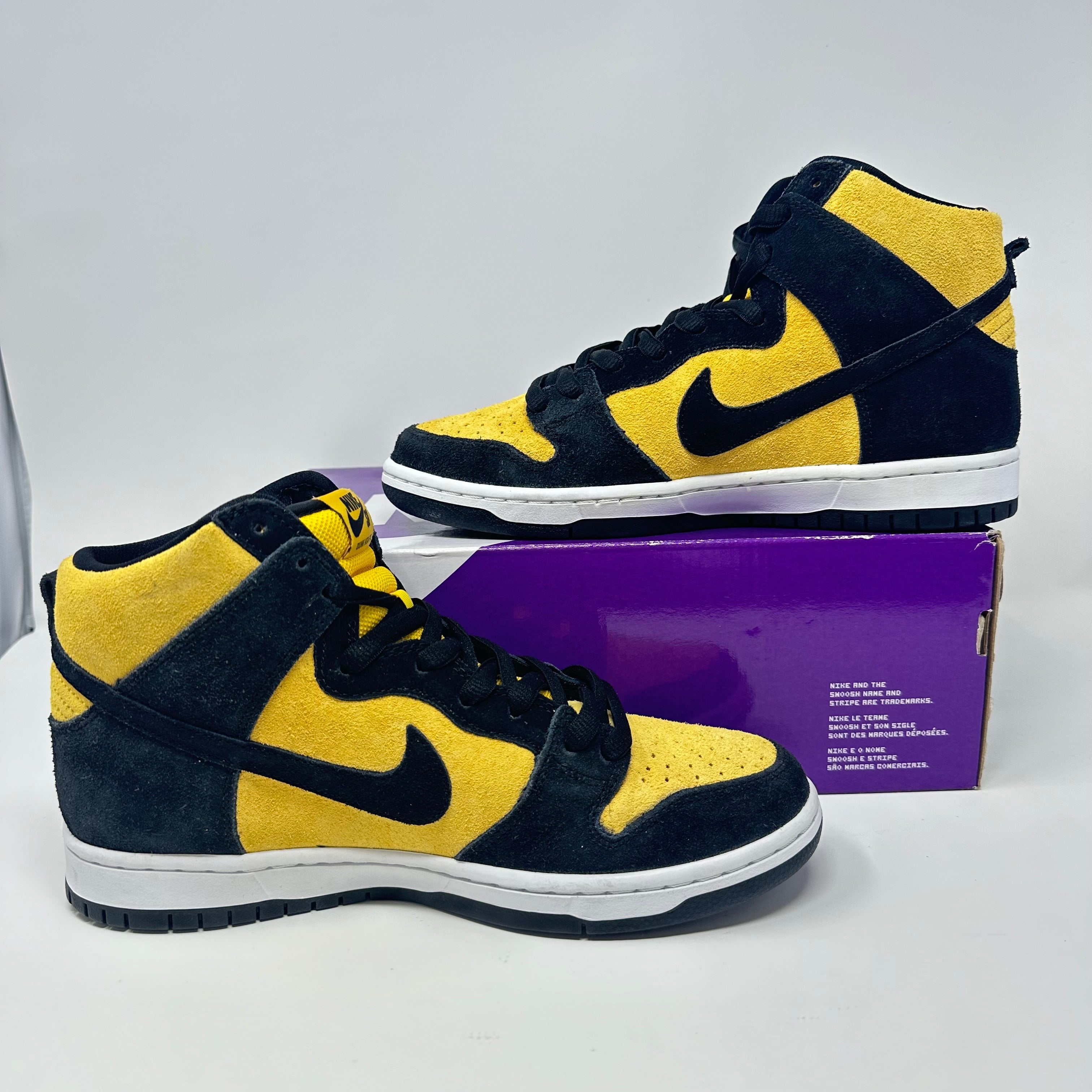 Nike SB Dunk High Pro Reverse Goldenrod