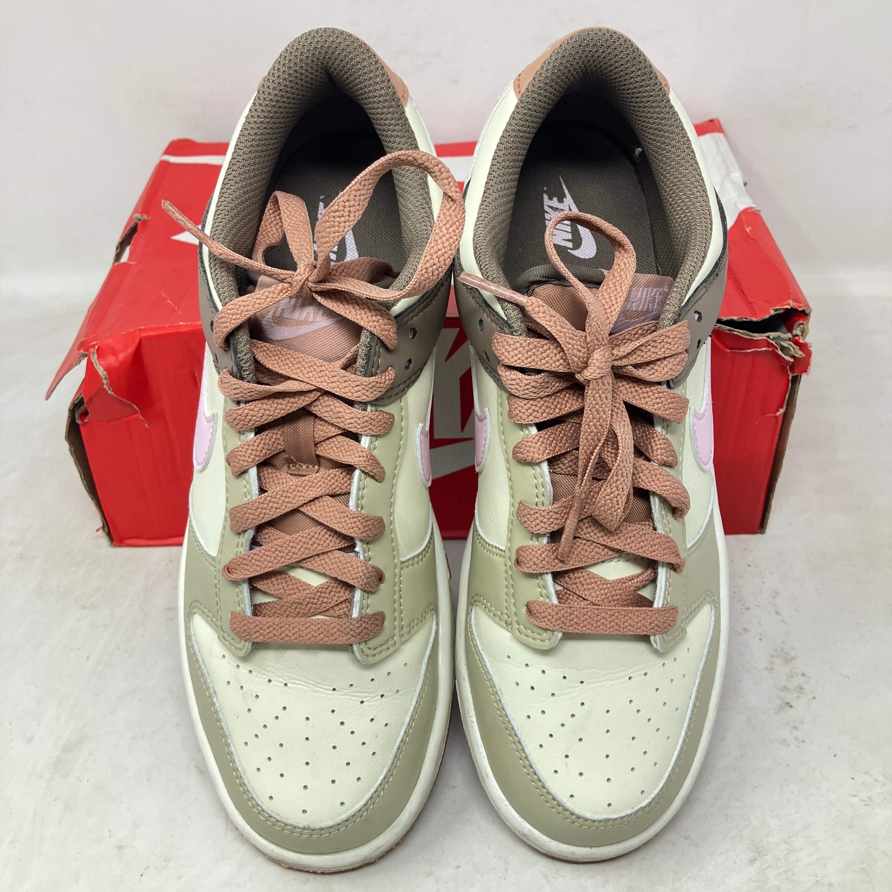 Nike Dunk Low Desert Khaki Pink Foam