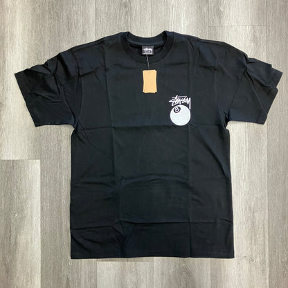 Stussy 8 Ball Pigment Dyed Tee Black